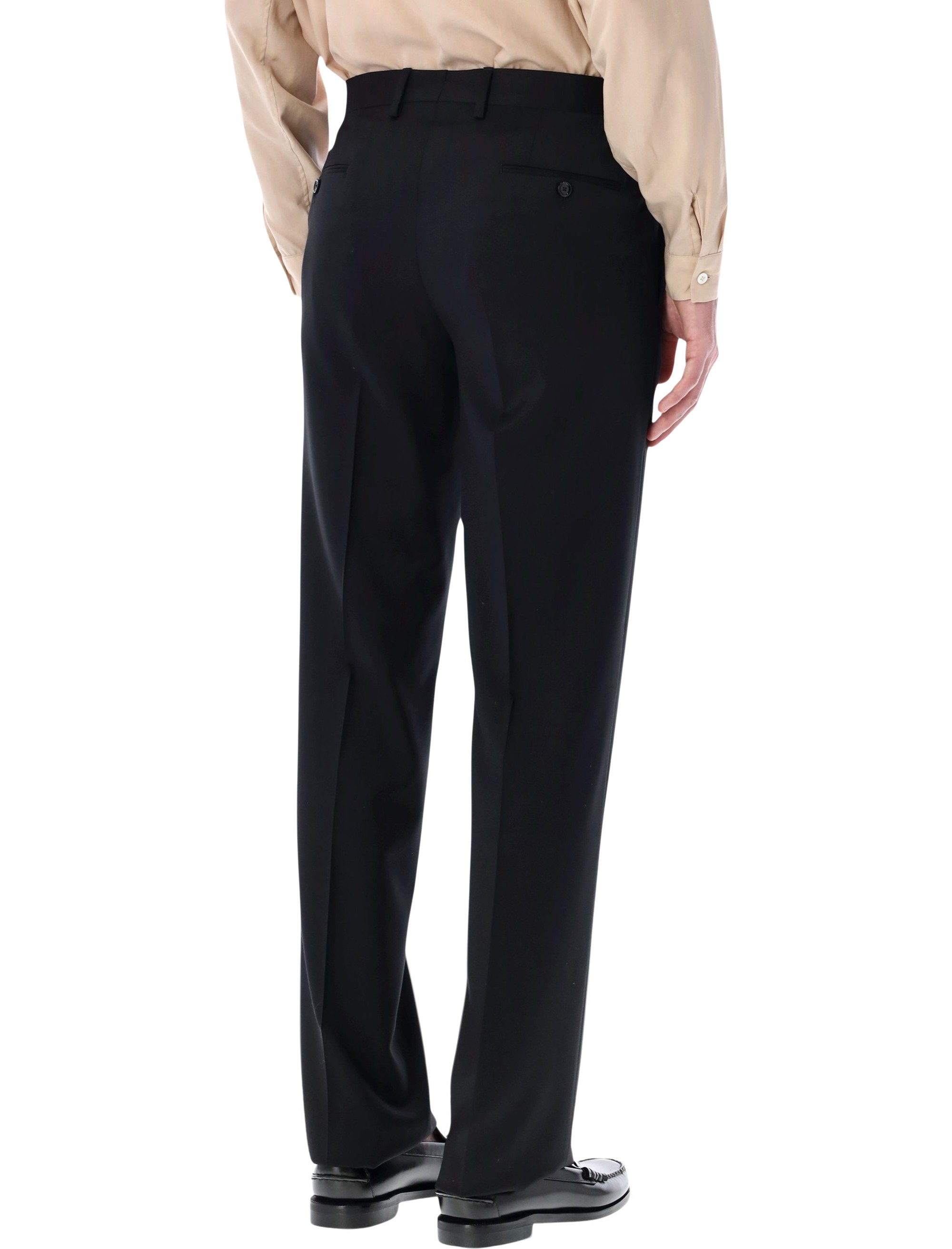 Lardini Trousers Black CNPALUKCN64414999 (LARDINI / パンツ ) | LARDINI (ラルディーニ)(1)