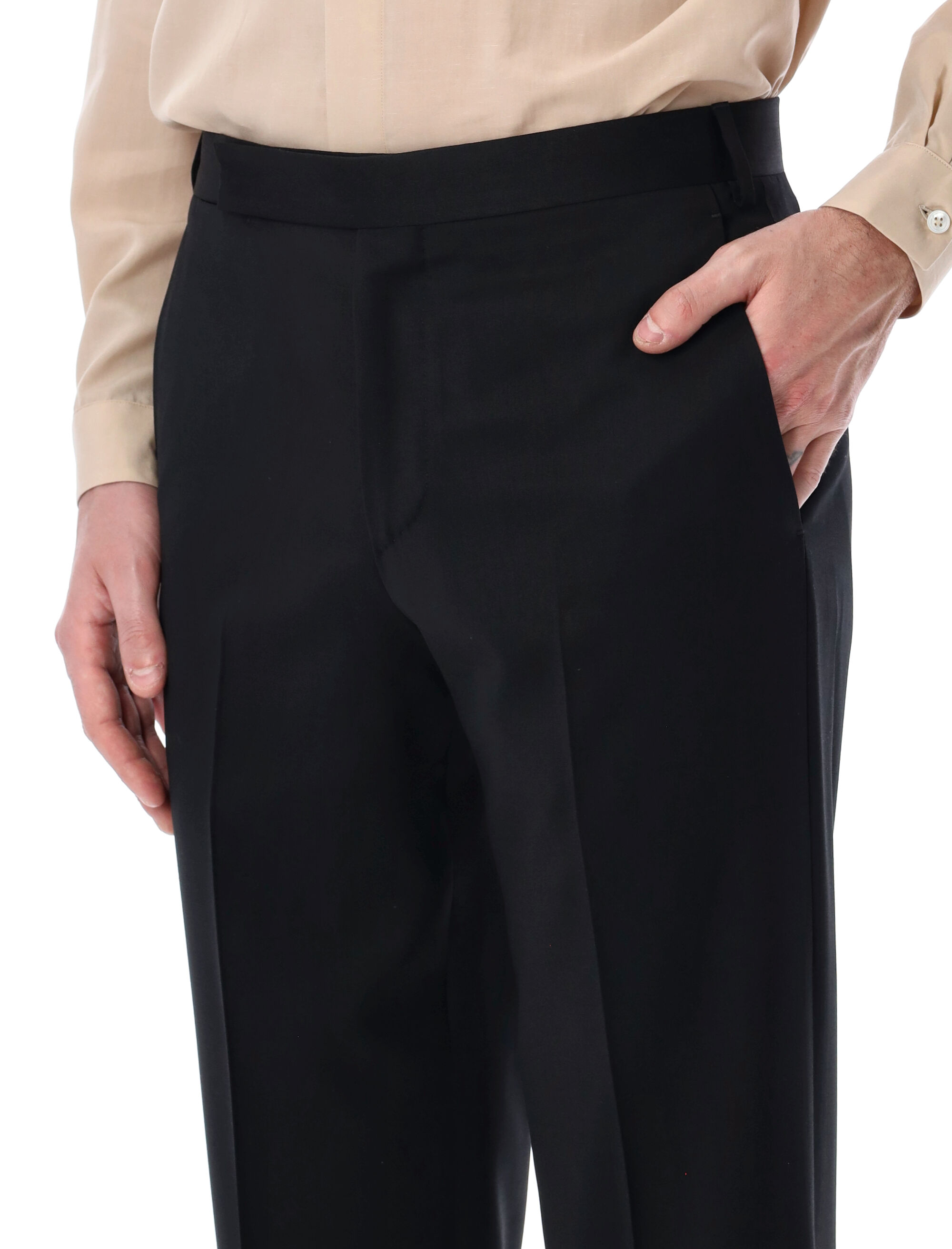 Lardini Trousers Black CNPALUKCN64414999 (LARDINI / パンツ ) | LARDINI (ラルディーニ)(2)