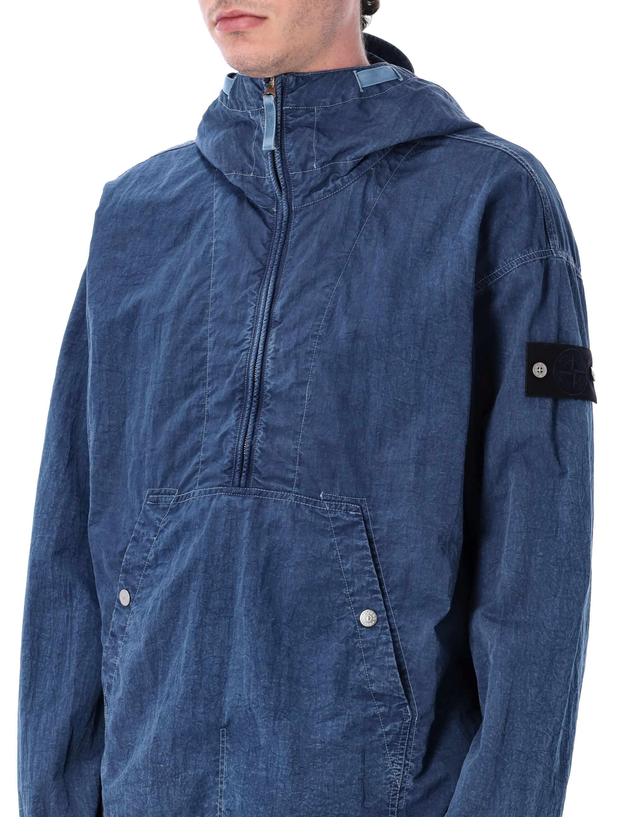 Stone Island Coats Blue 4100005S0J19V0021 (STONE ISLAND / カジュアルジャケット ) | STONE ISLAND (ストーンアイランド)(2)