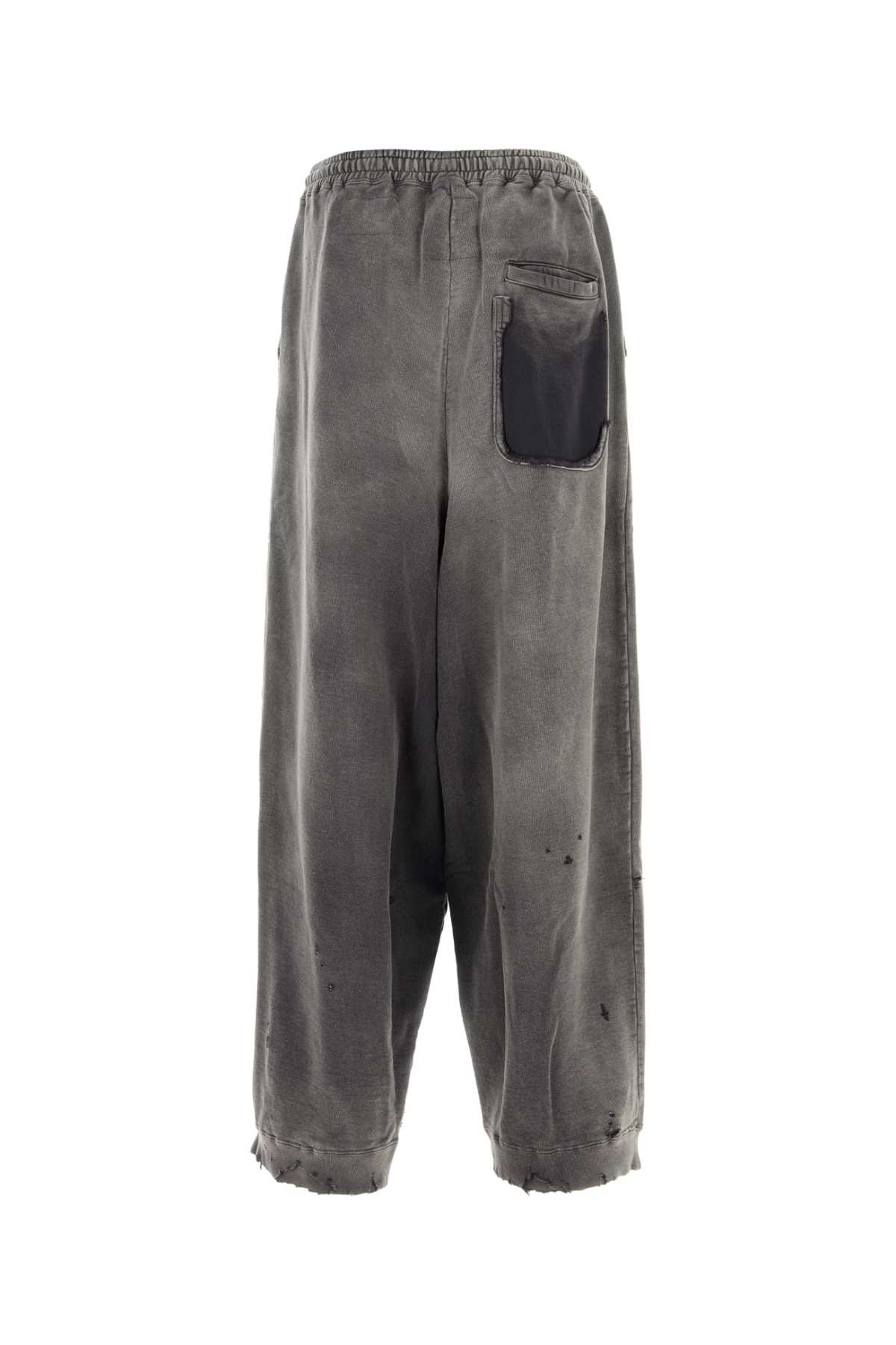 Black cotton joggers A15PT554BLACK (Maison Mihara Yasuhiro / パンツ ) | Maison Mihara Yasuhiro (メゾン ミハラ ヤスヒロ)(1)