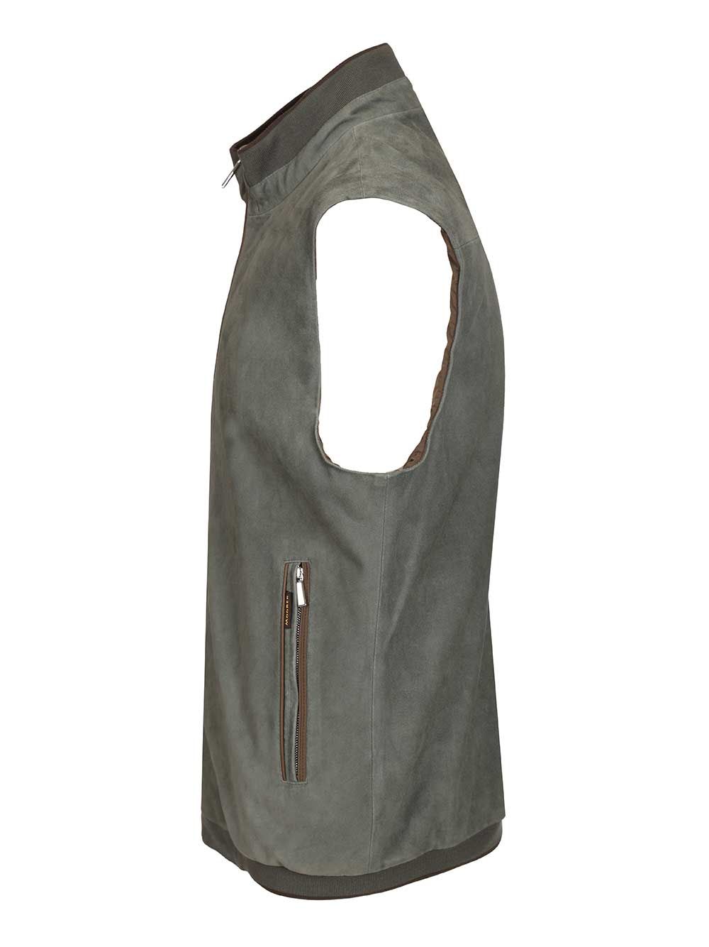 FIORESI-USK LEATHER VEST MOUGL100137TEPAR95V3757 (MooRER / ベスト ) | MooRER (ムーレー)(3)