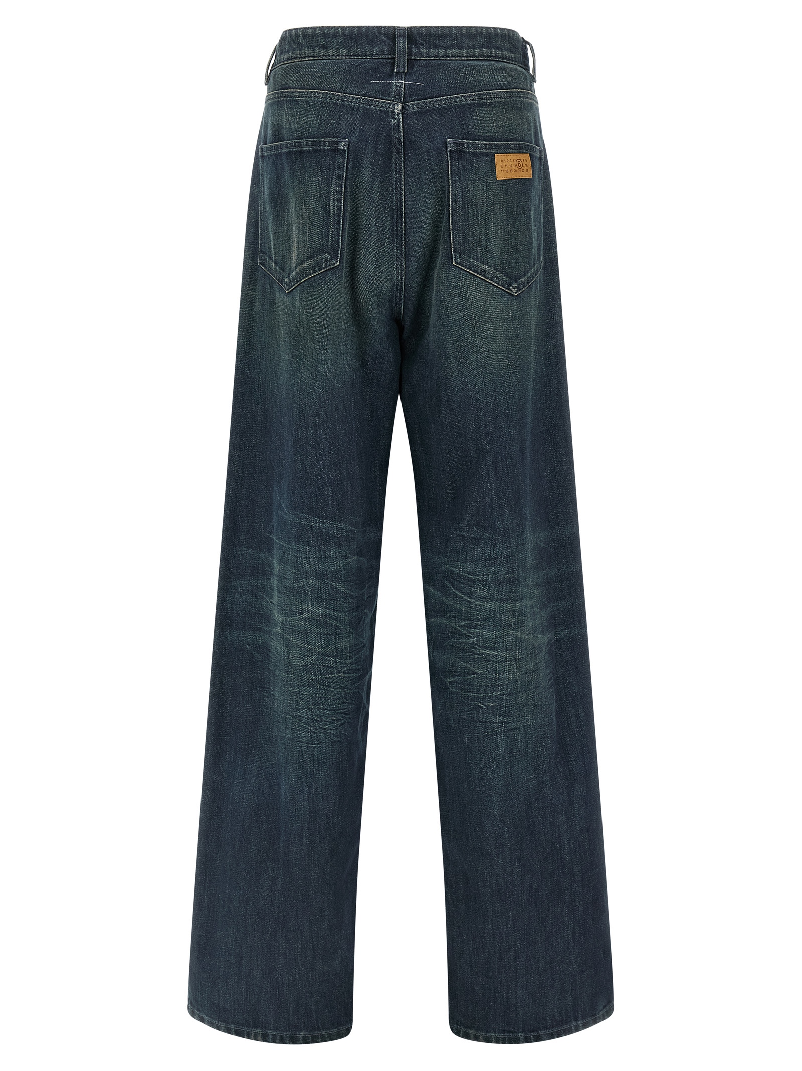 'Numeric Signature MM6' jeans SH0LA0038M30063961 (MM6 Maison Margiela / ジーンズ ) | MM6 Maison Margiela (エムエムシックス)(1)