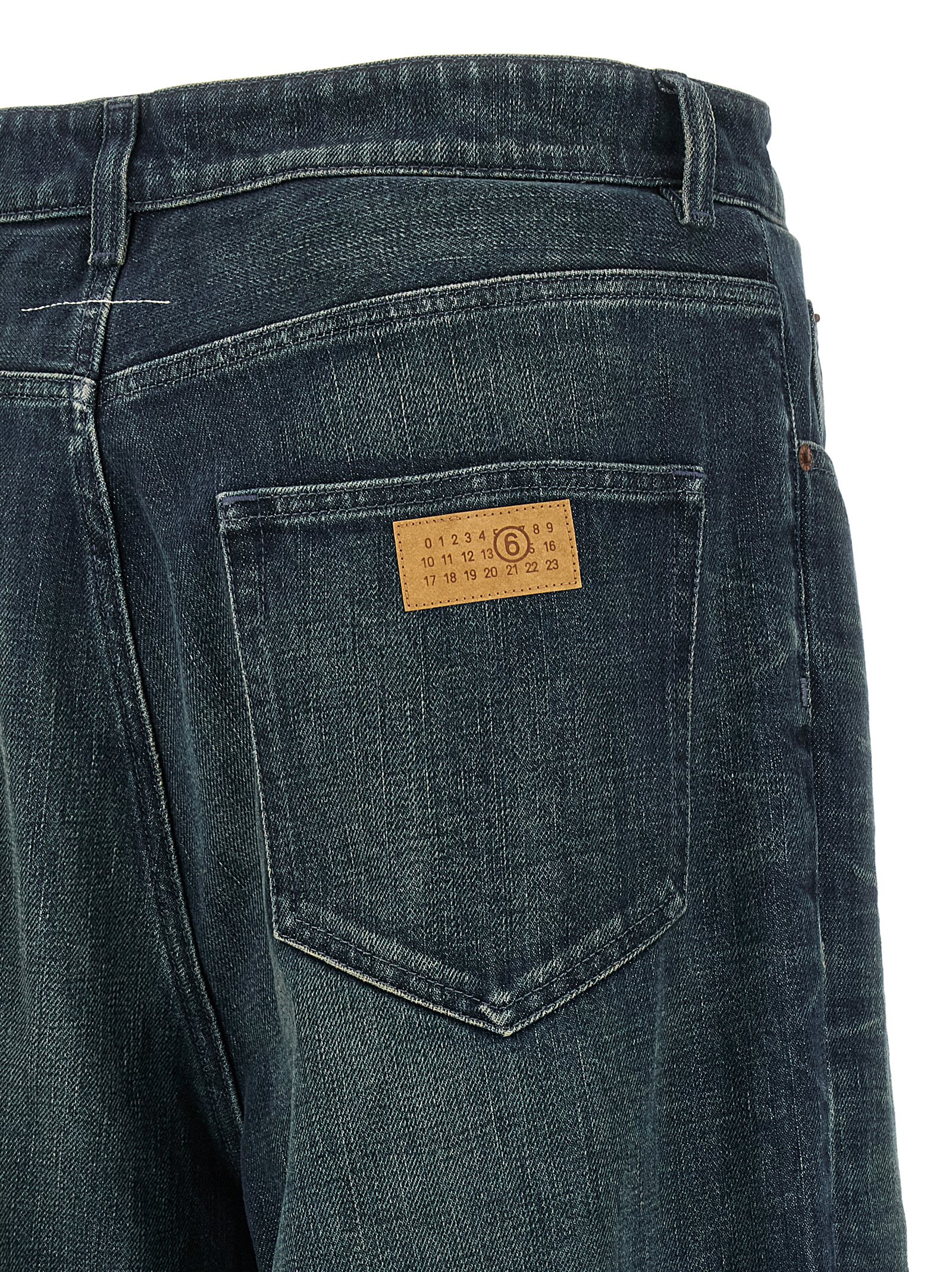 'Numeric Signature MM6' jeans SH0LA0038M30063961 (MM6 Maison Margiela / ジーンズ ) | MM6 Maison Margiela (エムエムシックス)(3)