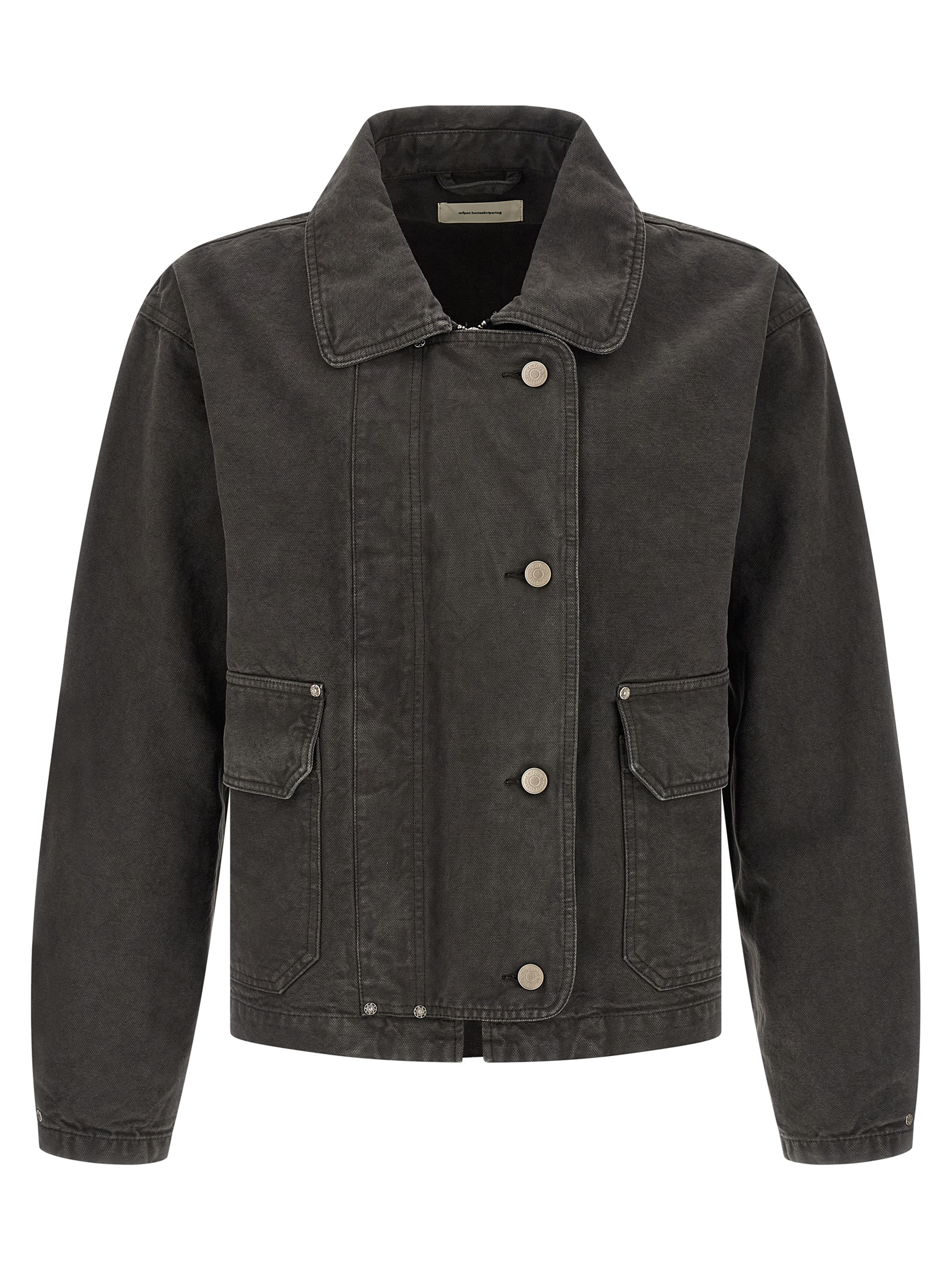 'Courier' jacket M126060WASHEDGREYCANVAS (mfpen / カジュアルジャケット ) | mfpen (エムエフペン)