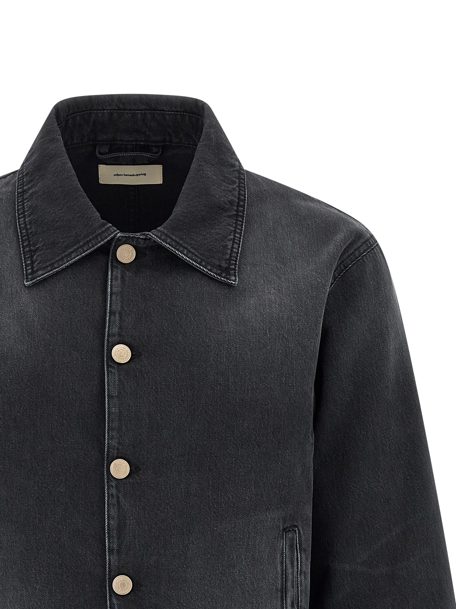 'Union' jacket M126061RINSEDBLACK (mfpen / カジュアルジャケット ) | mfpen (エムエフペン)(2)