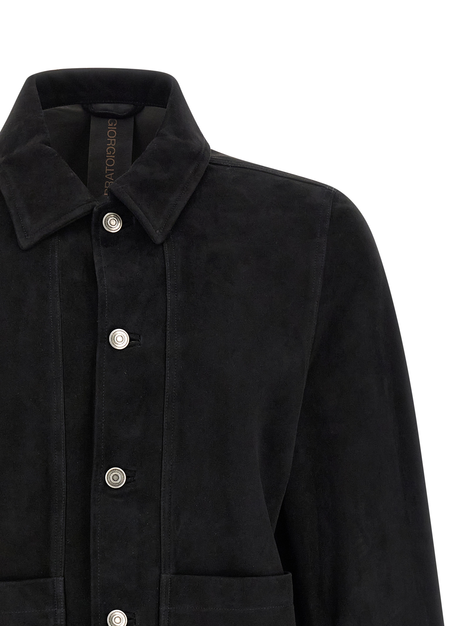 Fiore suede jacket GU26S28002CMIPNERO (GIORGIO BRATO / レザー&ファージャケット・コート ) | GIORGIO BRATO (ジョルジオ ブラート)(2)