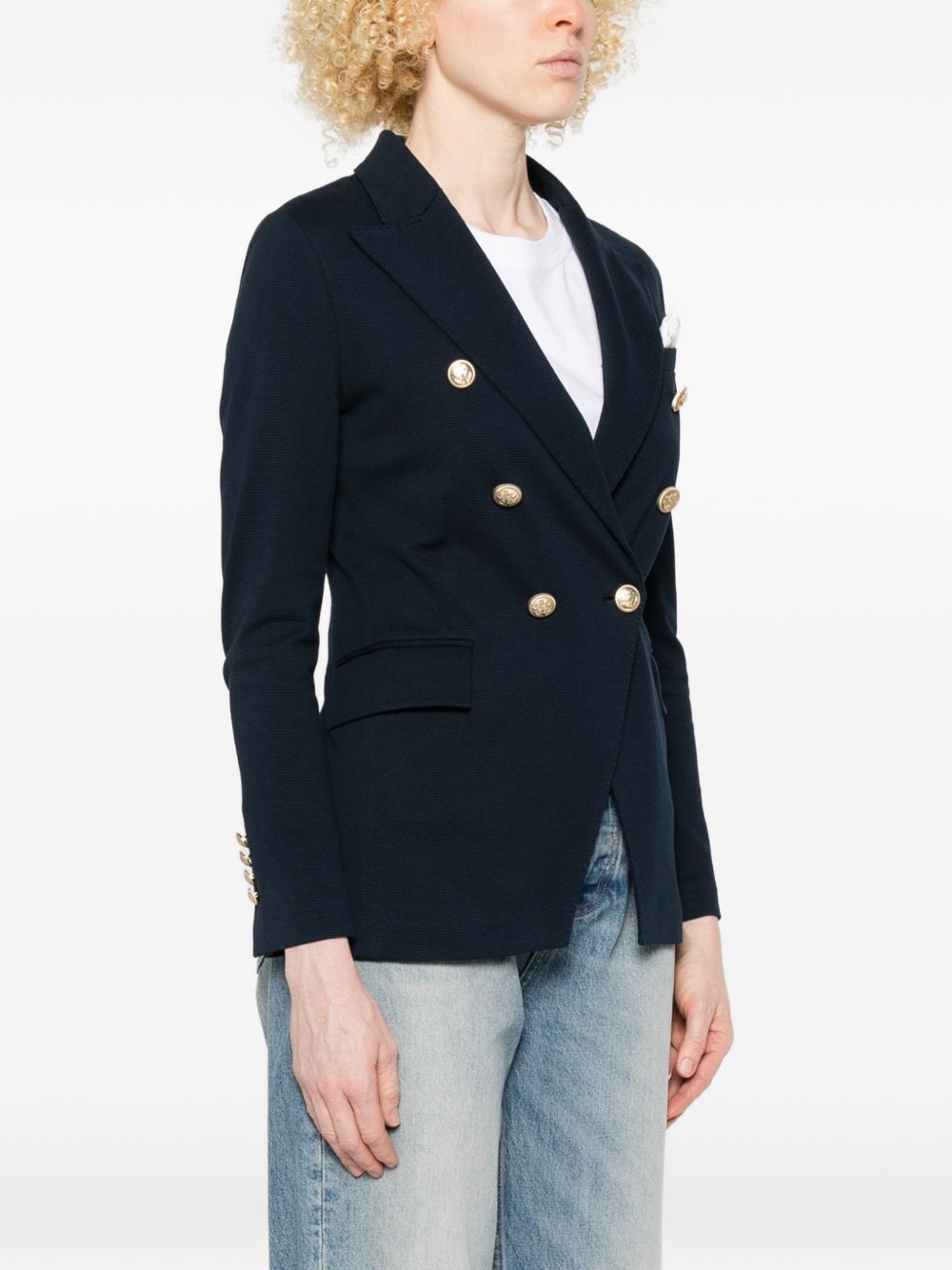 Circolo 1901 Jackets Blue FD3838447 (CIRCOLO 1901 / ブレザー・ジャケット ) | CIRCOLO 1901 (チルコロ1901)(2)