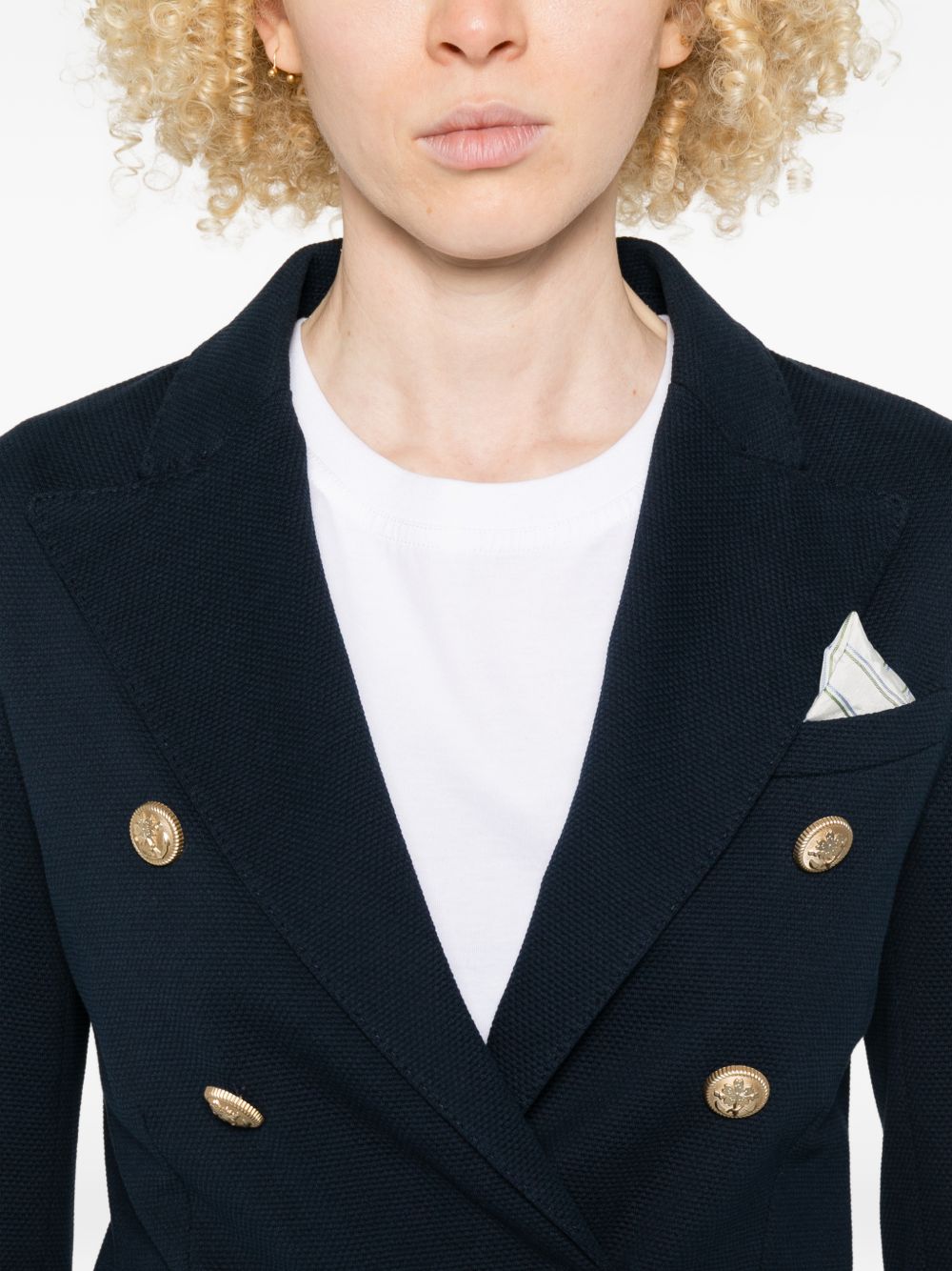 Circolo 1901 Jackets Blue FD3838447 (CIRCOLO 1901 / ブレザー・ジャケット ) | CIRCOLO 1901 (チルコロ1901)(4)