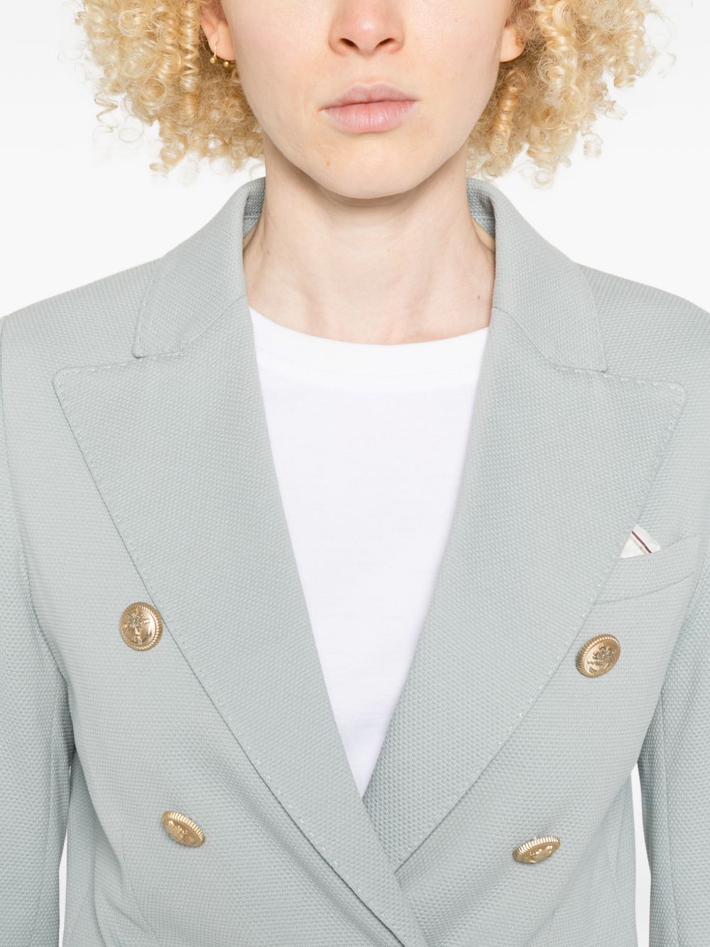 Circolo 1901 Jackets Clear Blue FD38381342 (CIRCOLO 1901 / ブレザー・ジャケット ) | CIRCOLO 1901 (チルコロ1901)(2)