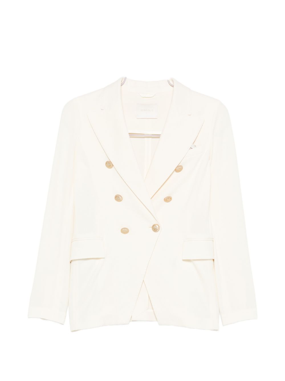 Circolo 1901 Jackets White FD3838002 (CIRCOLO 1901 / ブレザー・ジャケット ) | CIRCOLO 1901 (チルコロ1901)
