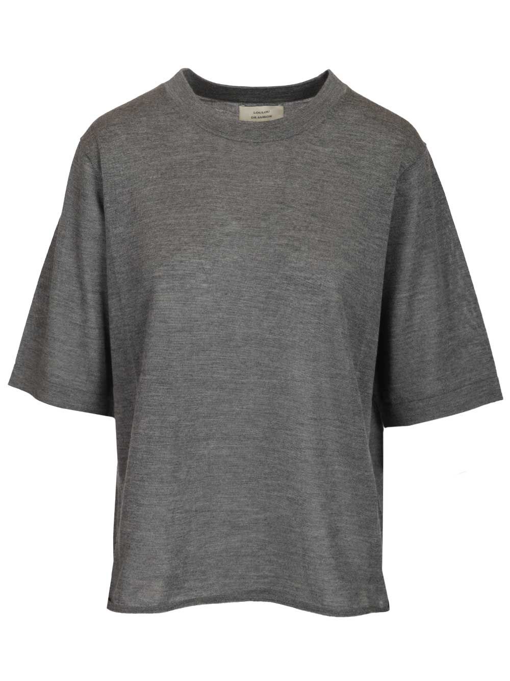 NALA 01 FINE SHORT-SLEEVE TOP NALA (LOULOU STUDIO / Tシャツ・カットソー ) | LOULOU STUDIO (ルルスタジオ)