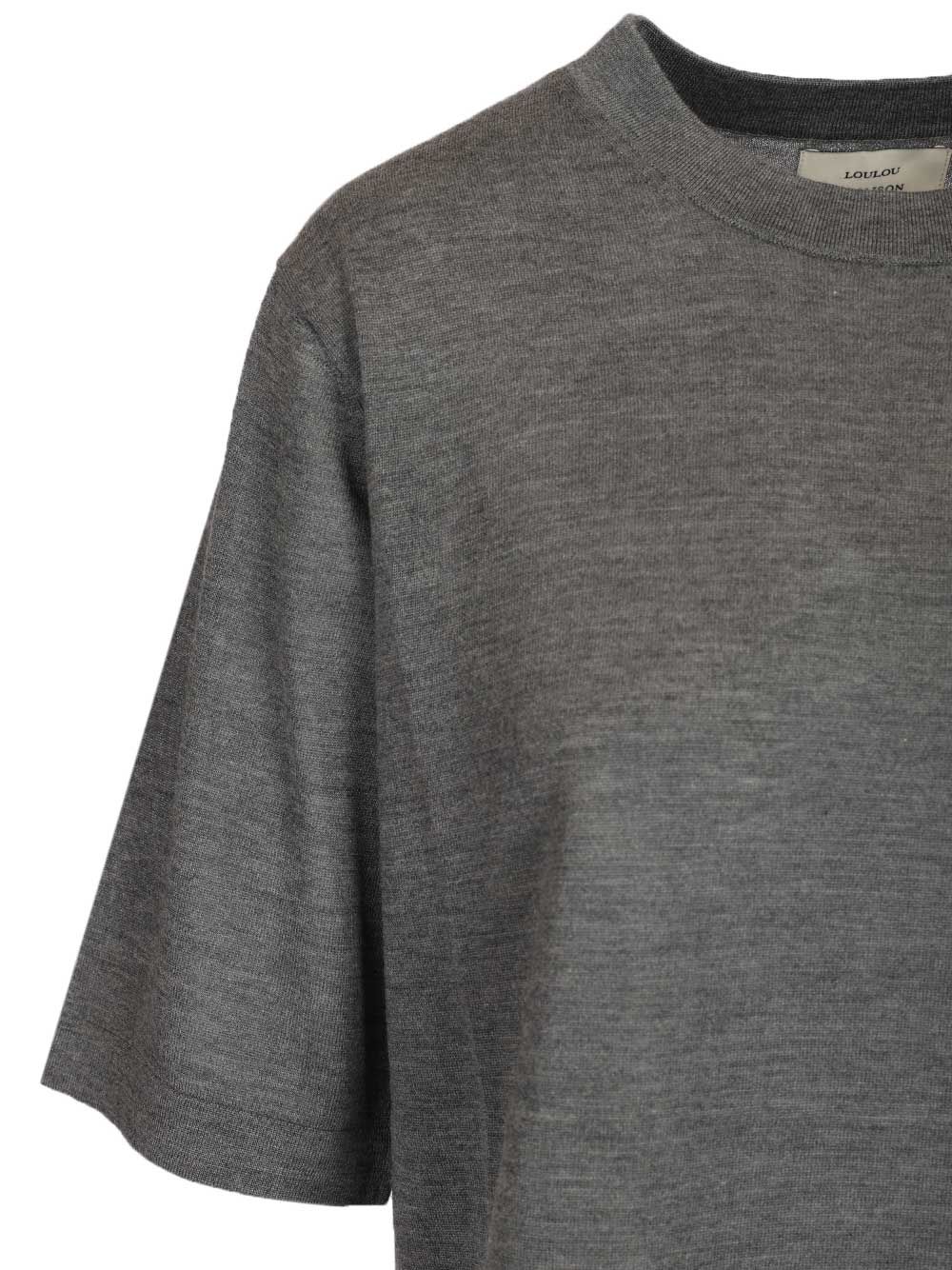 NALA 01 FINE SHORT-SLEEVE TOP NALA (LOULOU STUDIO / Tシャツ・カットソー ) | LOULOU STUDIO (ルルスタジオ)(2)