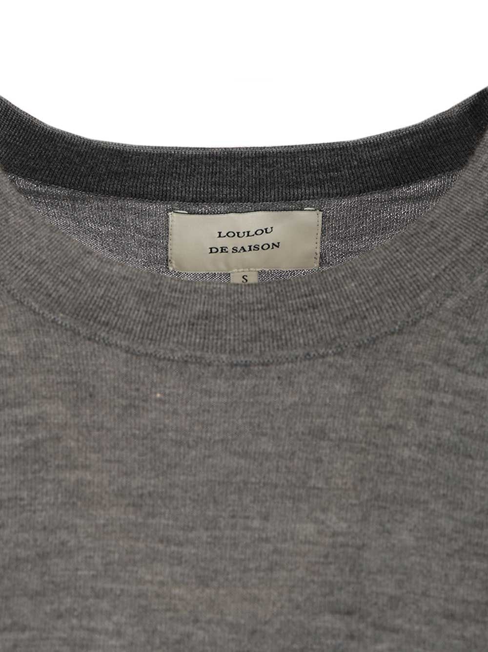 NALA 01 FINE SHORT-SLEEVE TOP NALA (LOULOU STUDIO / Tシャツ・カットソー ) | LOULOU STUDIO (ルルスタジオ)(3)