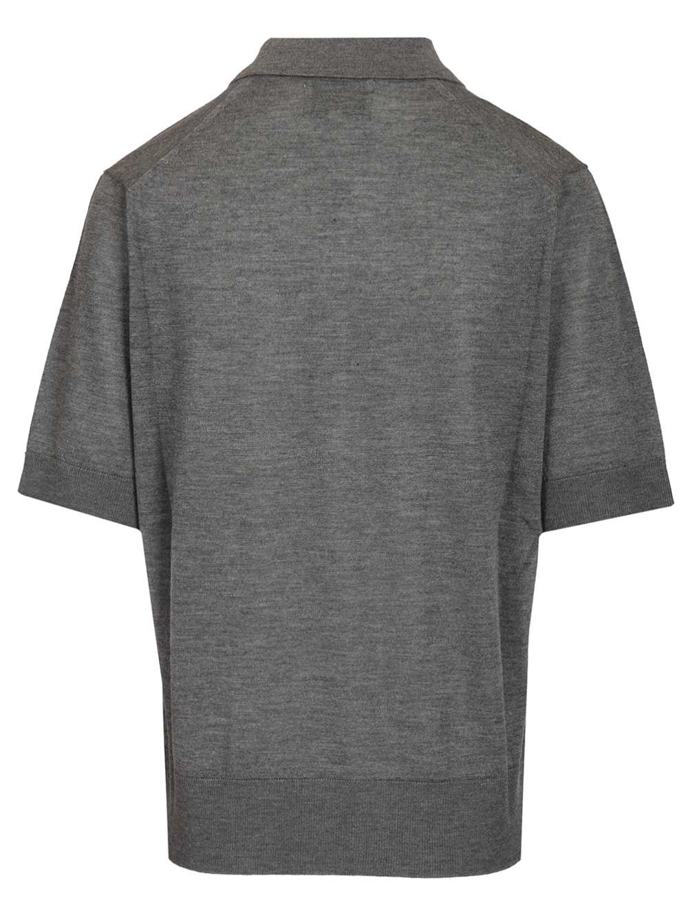 MIGO 01 FINE SHORT-SLEEVE POLO MIGO (LOULOU STUDIO / ポロシャツ ) | LOULOU STUDIO (ルルスタジオ)(1)