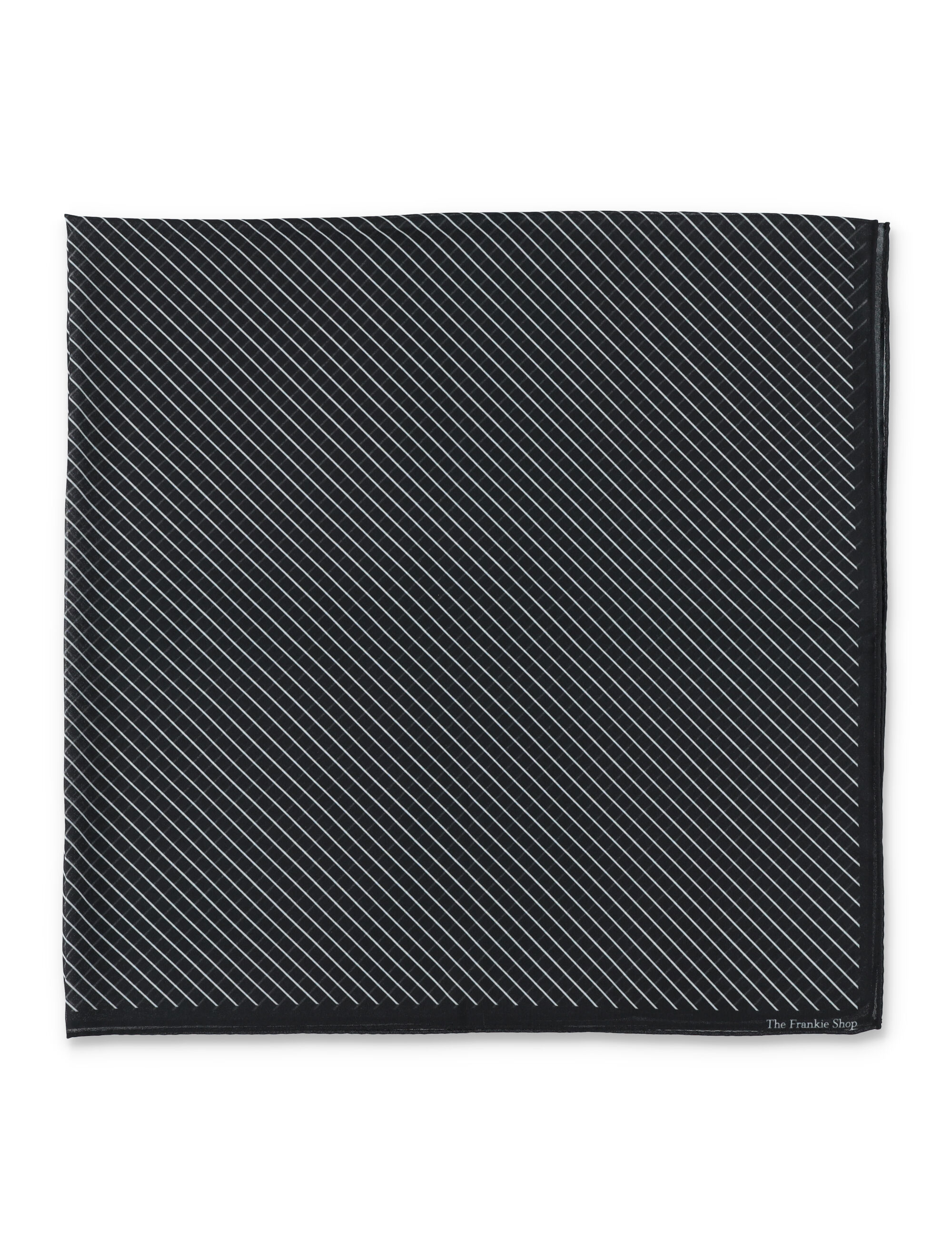 THE FRANKIE SHOP Scarfs Black SCFS21169916BLACKWHIT (The Frankie Shop / スカーフ・マフラー ) | The Frankie Shop (ザ フランキー ショップ)