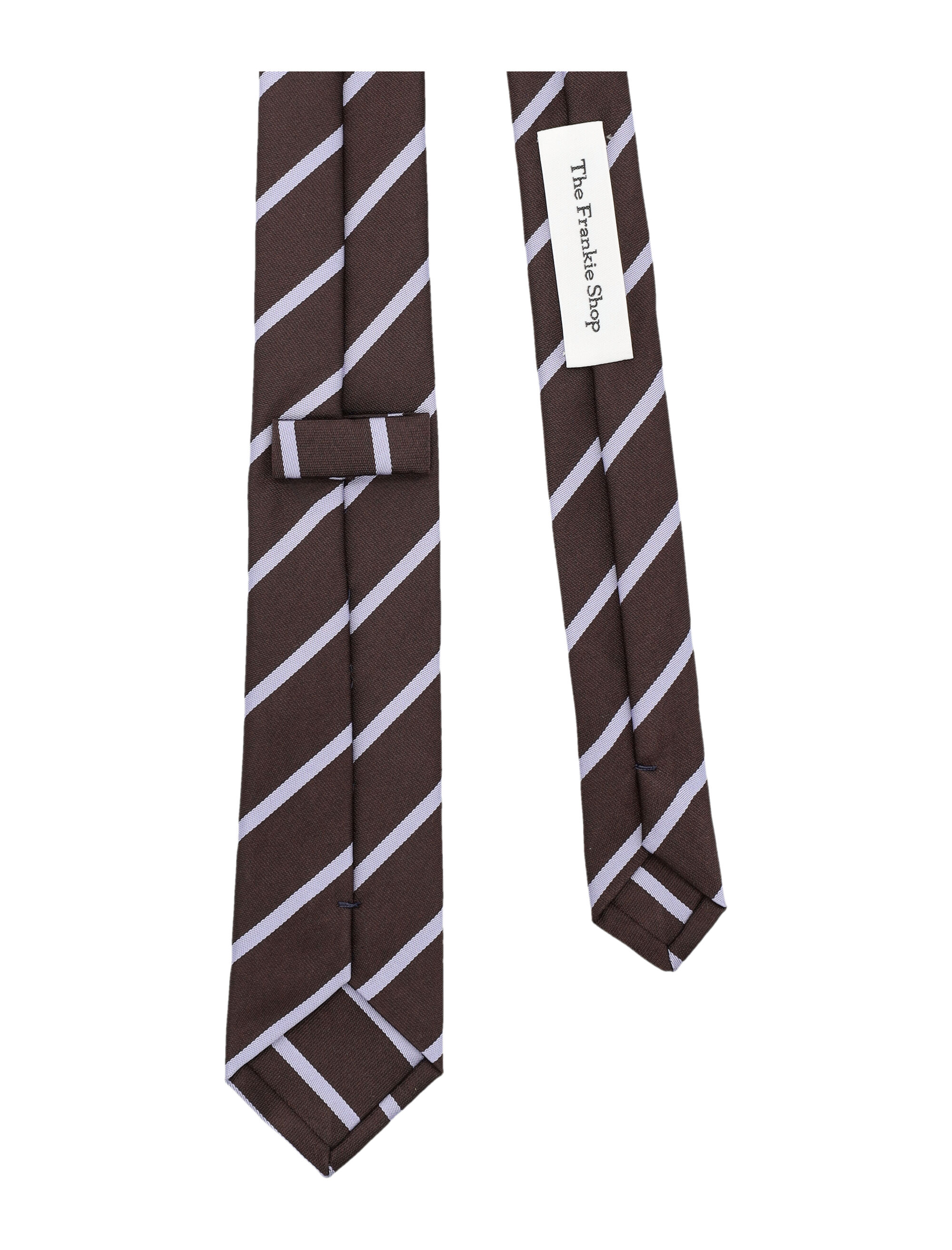 THE FRANKIE SHOP Ties NTFS21170200BROWNBLUE (The Frankie Shop / ネクタイ ) | The Frankie Shop (ザ フランキー ショップ)(1)