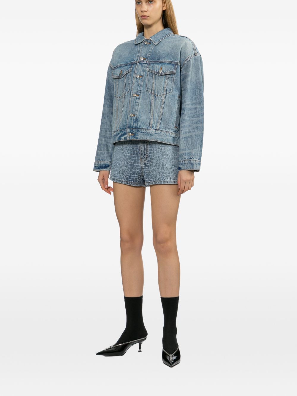 SELF PORTRAIT Shorts 804PBBLBLUE (self-portrait / ショートパンツ ) | self-portrait (セルフ・ポートレイト)(2)