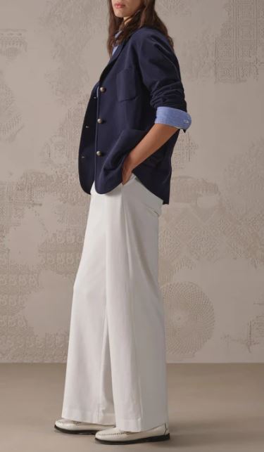 Circolo Trousers White FD38211218 (CIRCOLO 1901 / パンツ ) | CIRCOLO 1901 (チルコロ1901)(1)