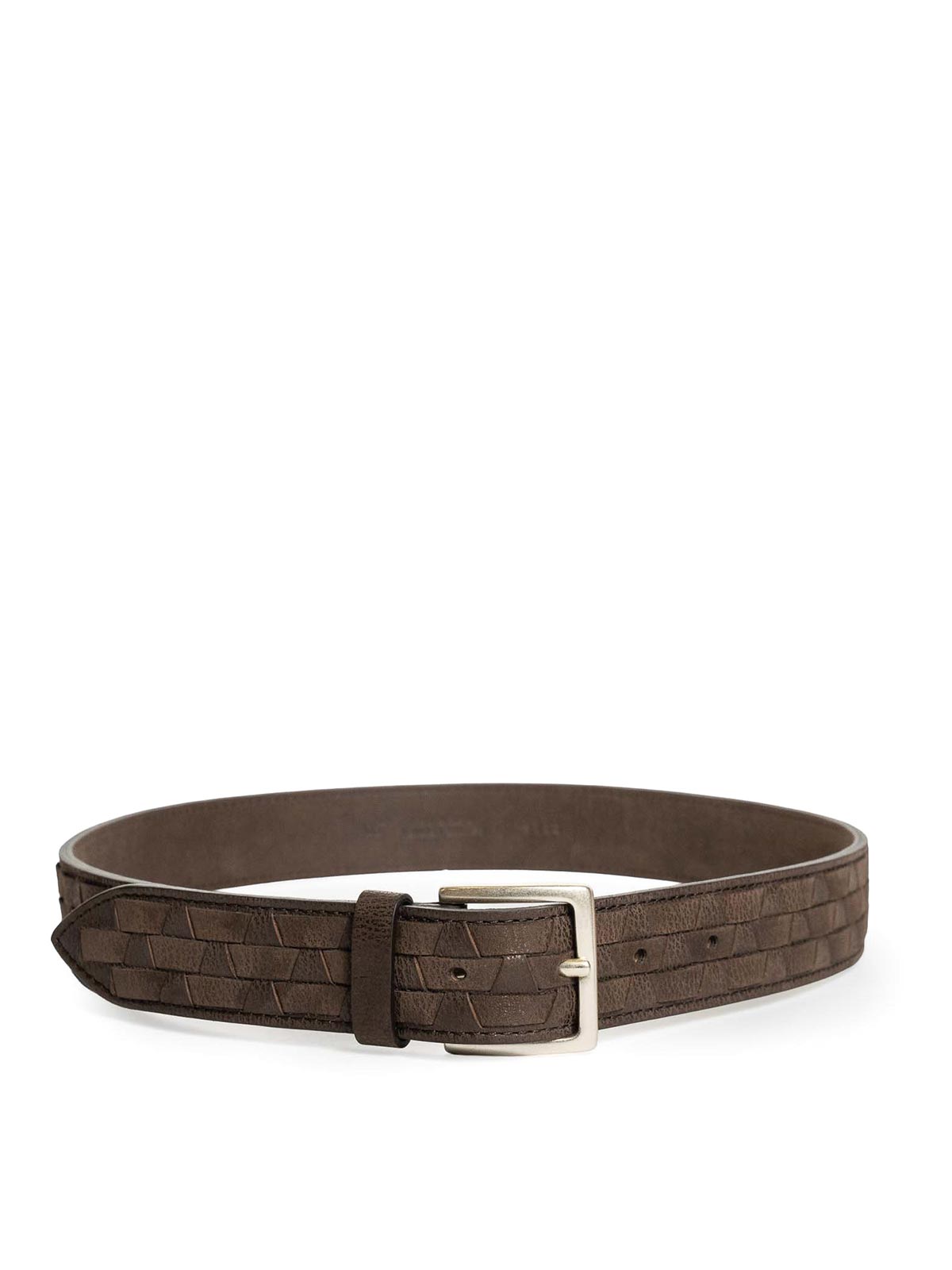 Chevrette Woven Belt U08326CHWTMO (ORCIANI / ベルト・サスペンダー ) | ORCIANI (オルチアーニ)