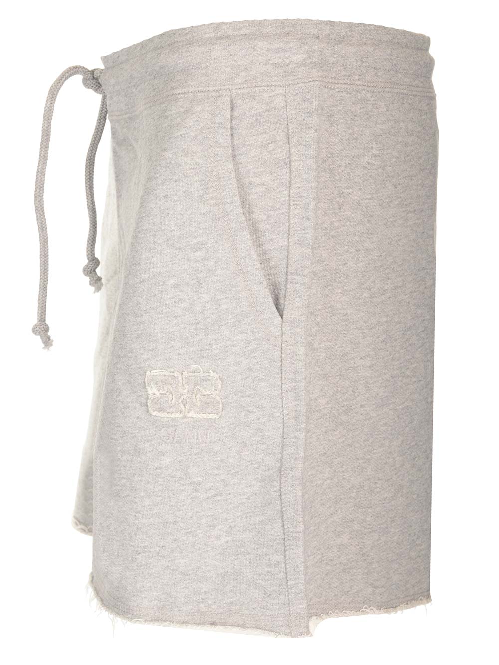 Grey shorts with drawstring T3679921 (GANNI / ショートパンツ ) | GANNI (ガニー)(2)