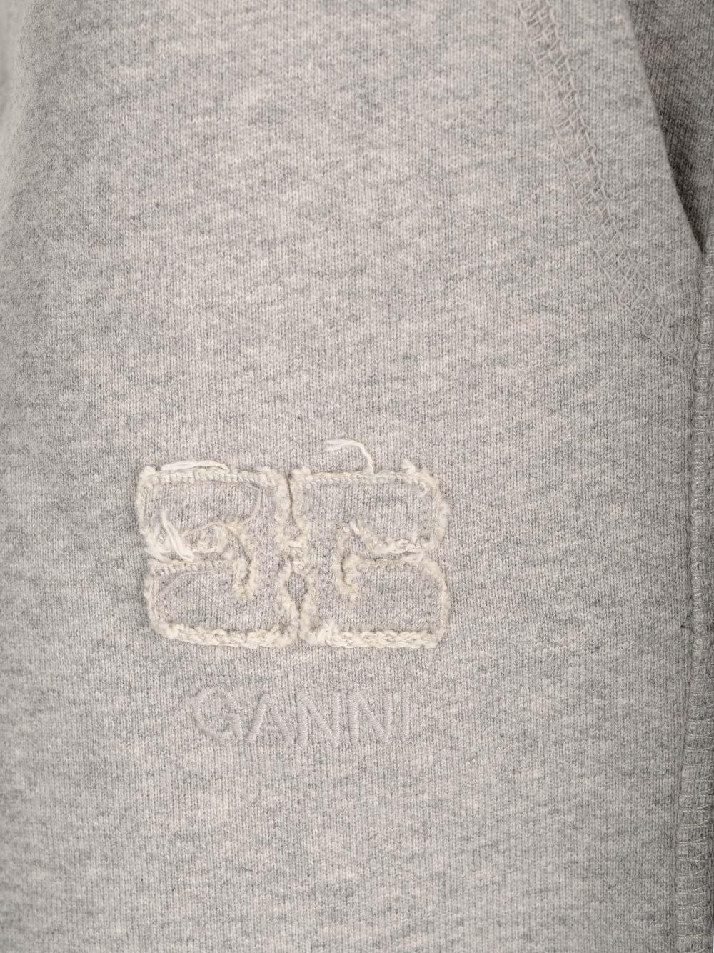 Grey shorts with drawstring T3679921 (GANNI / ショートパンツ ) | GANNI (ガニー)(3)