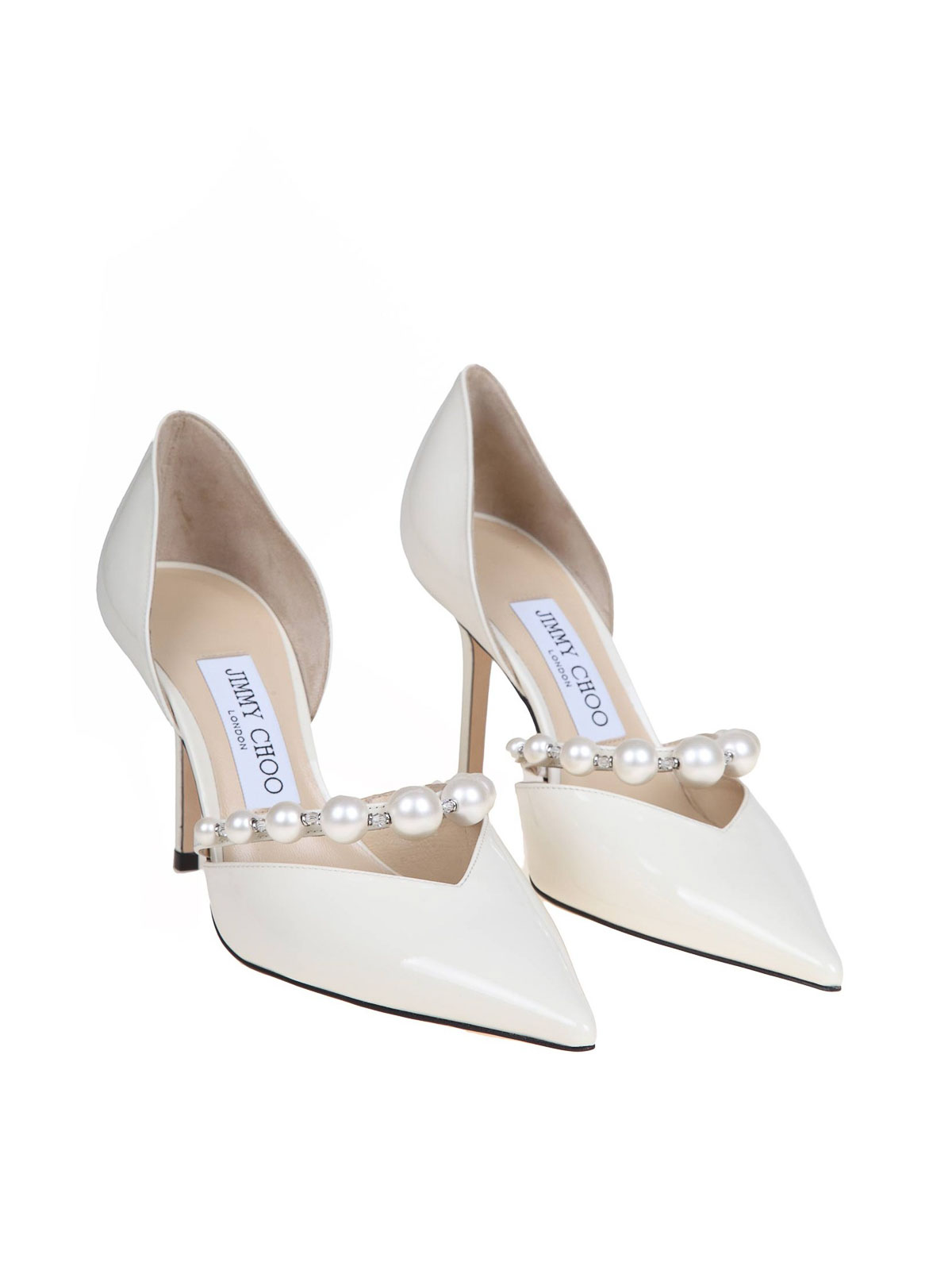 Aurelie 85 Patent Leather Pumps AURELIE85XKMLATTE (JIMMY CHOO / パンプス・ハイヒール ) | JIMMY CHOO (ジミー チュウ)(1)