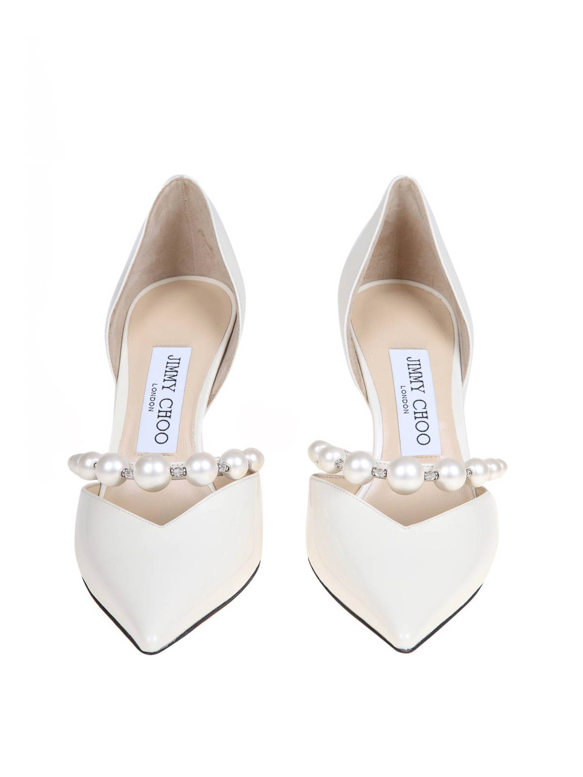 Aurelie 85 Patent Leather Pumps AURELIE85XKMLATTE (JIMMY CHOO / パンプス・ハイヒール ) | JIMMY CHOO (ジミー チュウ)(2)