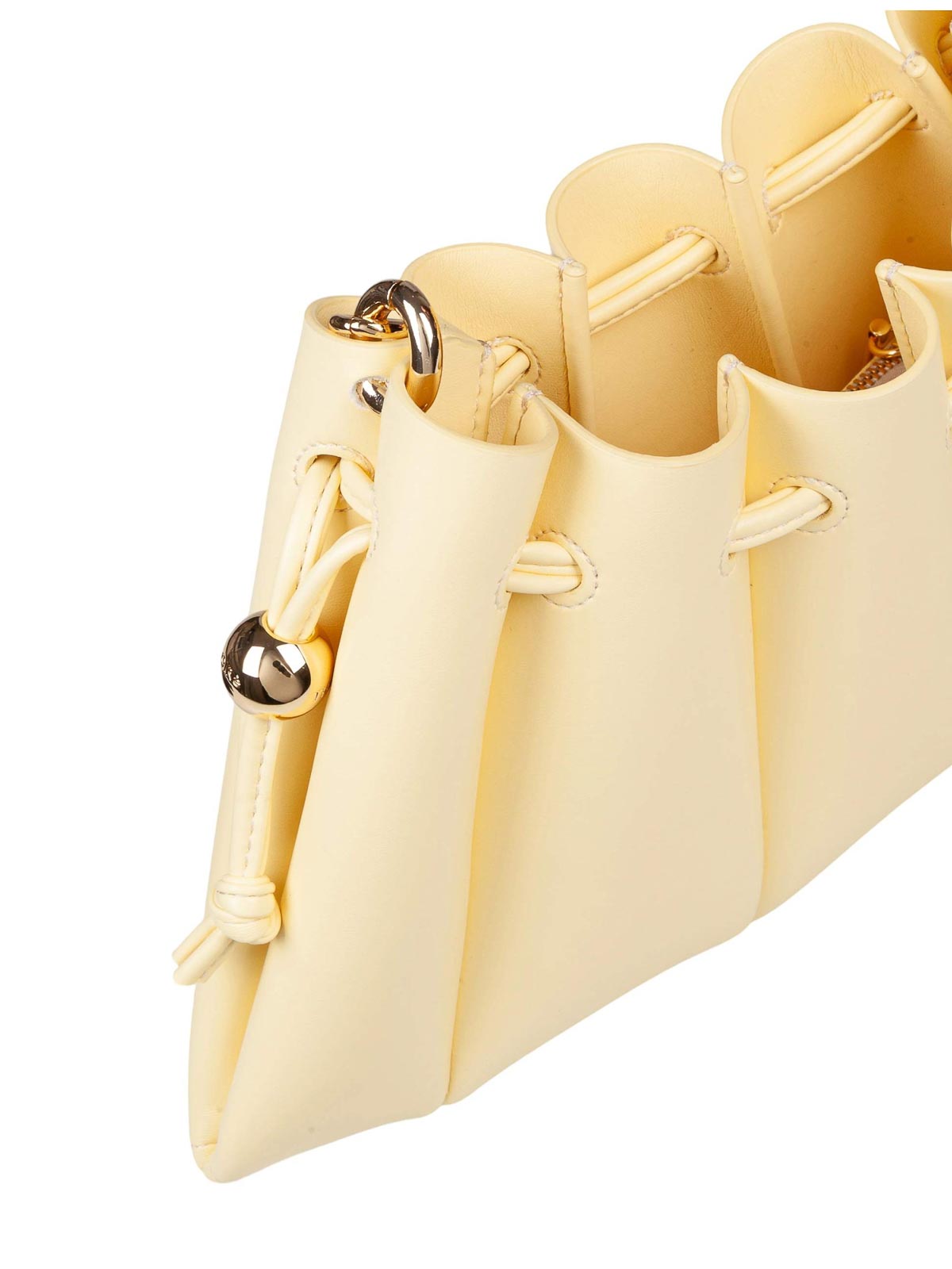 Calipso Bag In Yellow Vegan Leather 261WTMCC0OOVF0616A (THEMOIRè / ハンドバッグ・ショルダーバッグ ) | THEMOIRè (テモワール)(4)