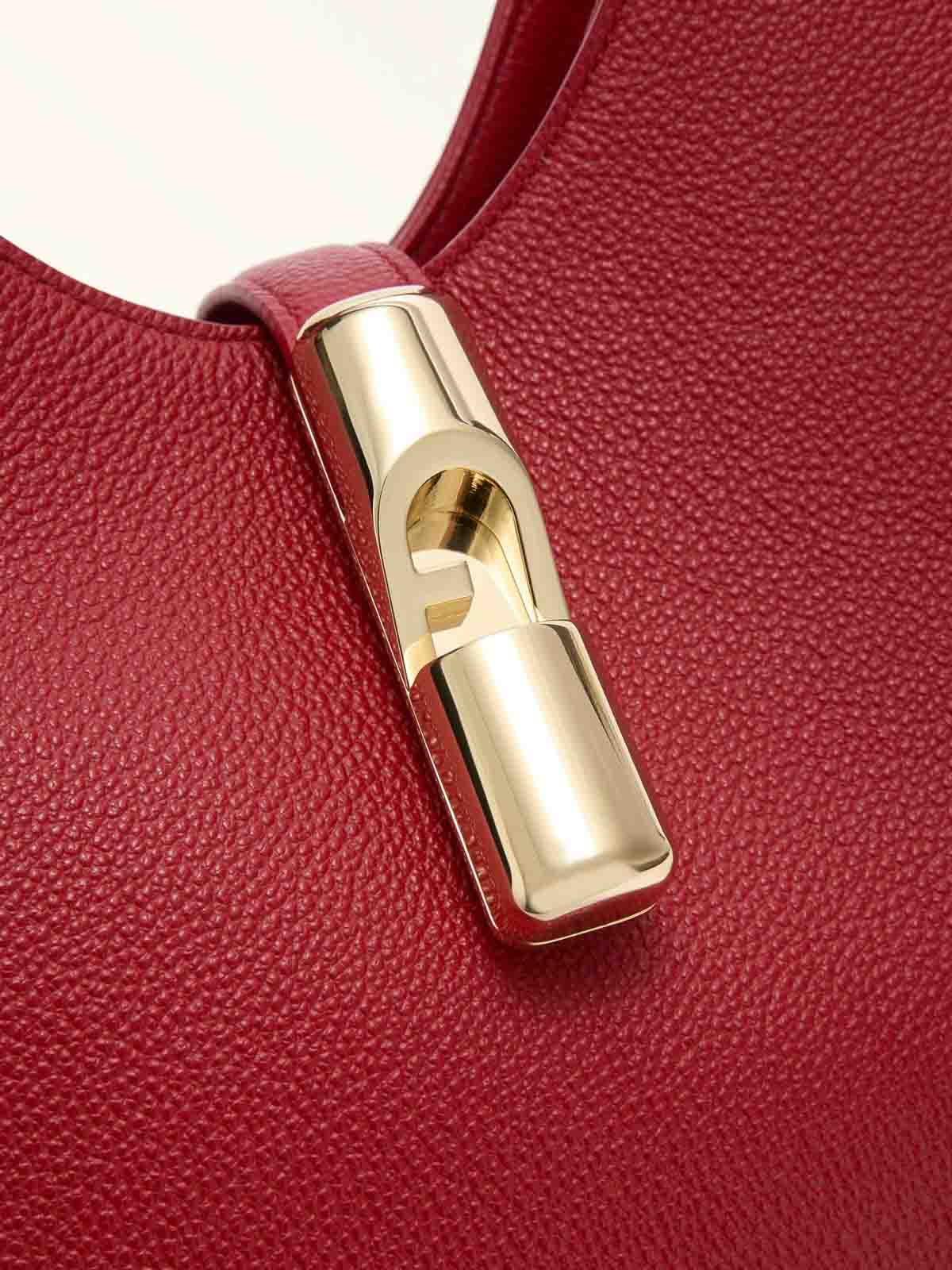 Goccia S Hobo Bag In Red Leather WB01979BX33534484S (FURLA / ハンドバッグ・ショルダーバッグ ) | FURLA (フルラ)(2)