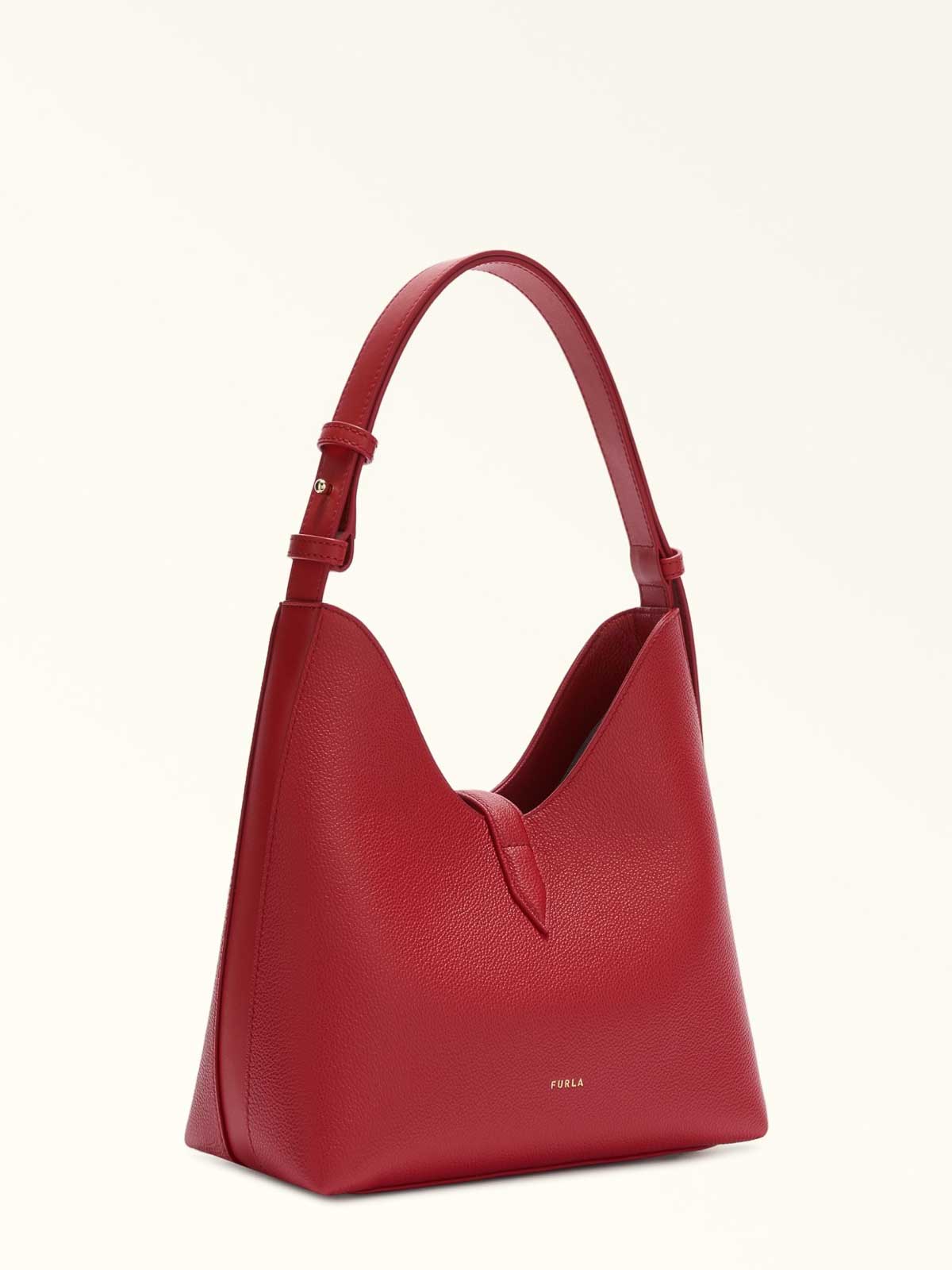 Goccia S Hobo Bag In Red Leather WB01979BX33534484S (FURLA / ハンドバッグ・ショルダーバッグ ) | FURLA (フルラ)(3)