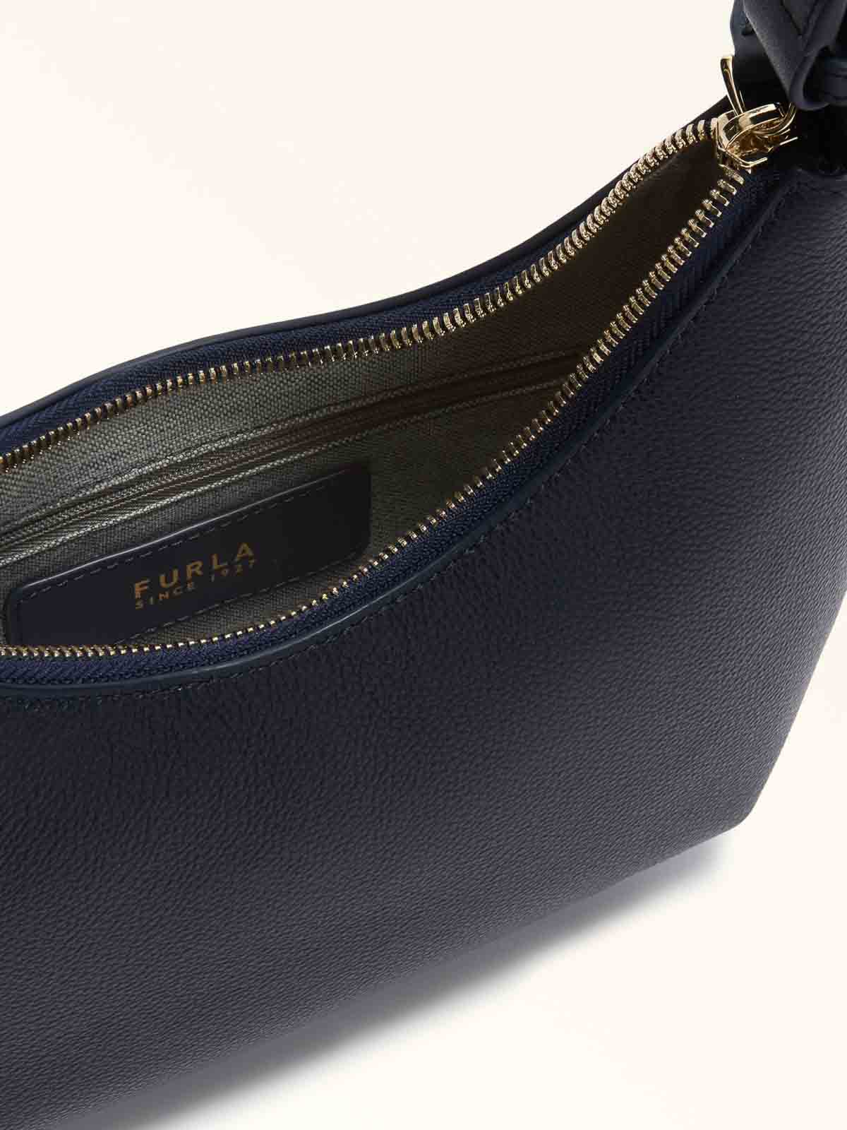 Goccia S Shoulder Bag In Blue Leather WB01500BX33534852S (FURLA / ハンドバッグ・ショルダーバッグ ) | FURLA (フルラ)(4)