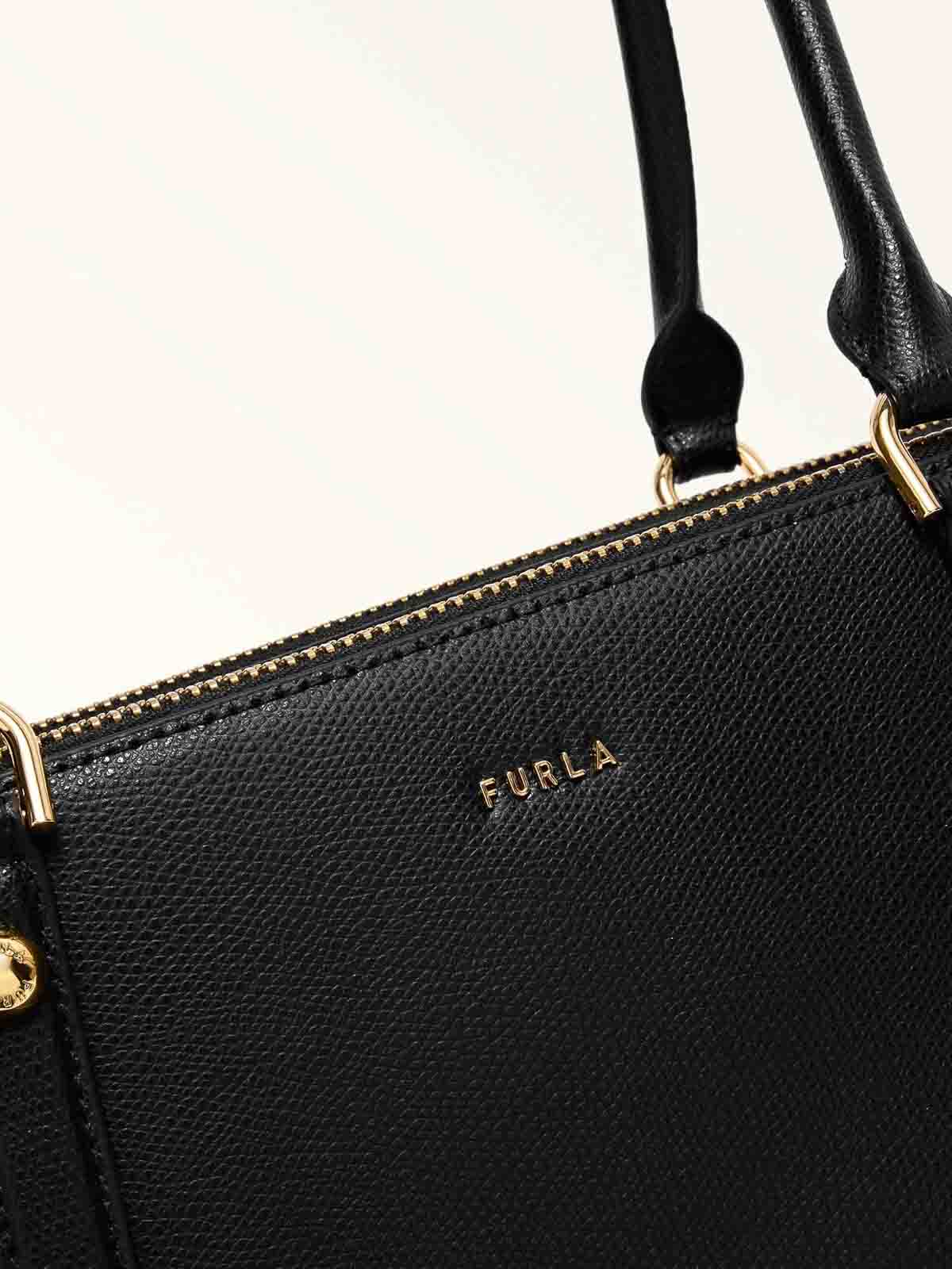 Giulia M Boston Shoulder Bag In Black Leather WB01871BX0460O6000 (FURLA / ハンドバッグ・ショルダーバッグ ) | FURLA (フルラ)(2)