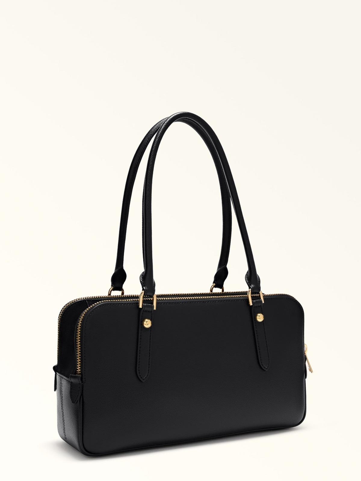 Giulia M Boston Shoulder Bag In Black Leather WB01871BX0460O6000 (FURLA / ハンドバッグ・ショルダーバッグ ) | FURLA (フルラ)(3)