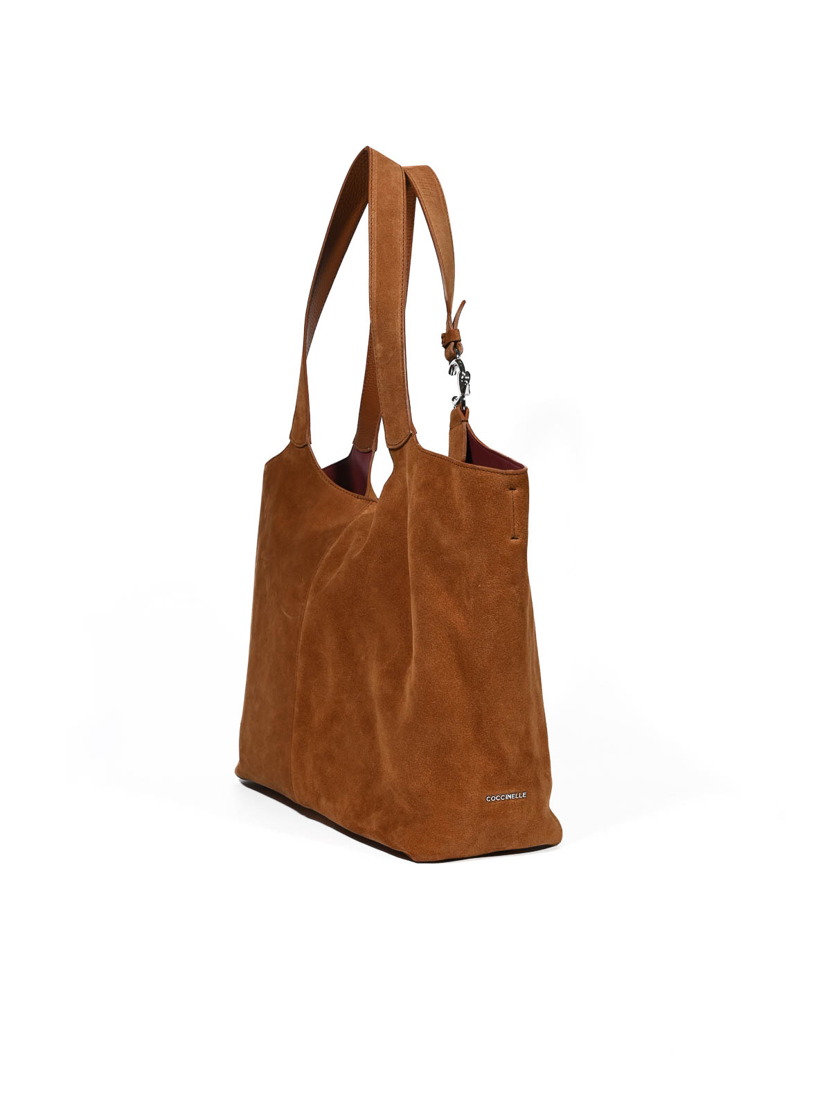 C-Easy Suede Large Shoulder Bag, Cognac E1THE110101W11 (COCCINELLE / ハンドバッグ・ショルダーバッグ ) | COCCINELLE (コチネレ)(1)
