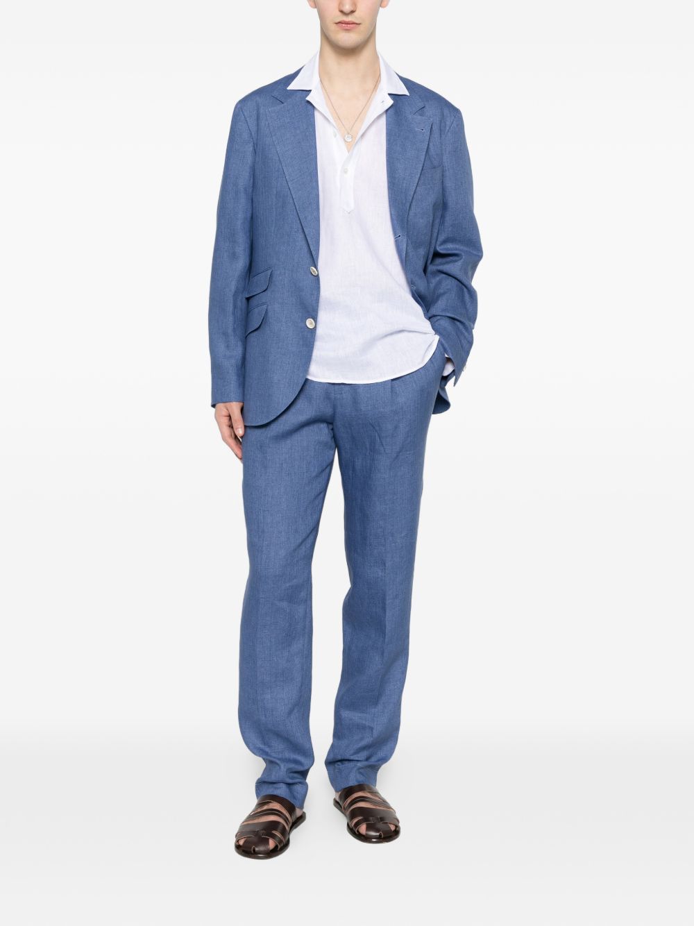Brunello Cucinelli Suit Blue MB430LDWHC013 (Brunello Cucinelli / スーツ ) | Brunello Cucinelli (ブルネロ・クチネリ)(1)