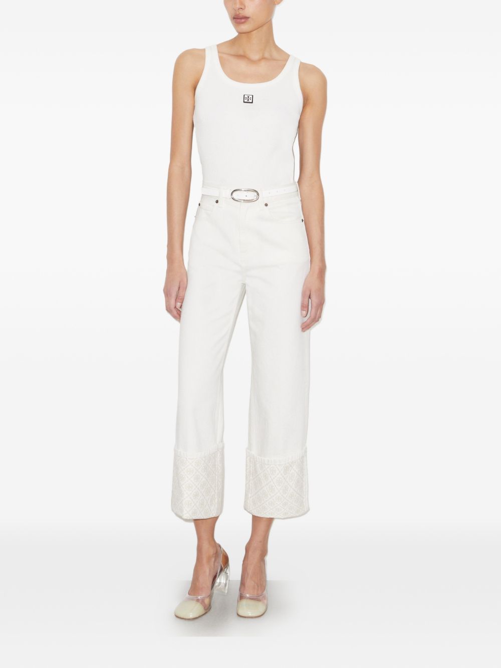 Tory Burch Jeans White 183553100 (TORY BURCH / ジーンズ ) | TORY BURCH (トリーバーチ)(1)