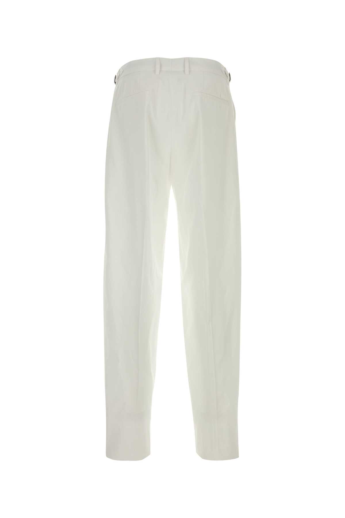 White cotton pant GP1B9TFU60KW0800 (Dolce & Gabbana / パンツ ) | Dolce & Gabbana (ドルチェガッバーナ)(1)