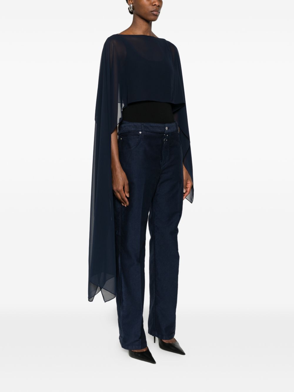 Gianluca Capannolo Scarfs Blue 26EC0480002 (gianluca capannolo / スカーフ・マフラー ) | gianluca capannolo (ジャンルカ カパンノロ)(3)