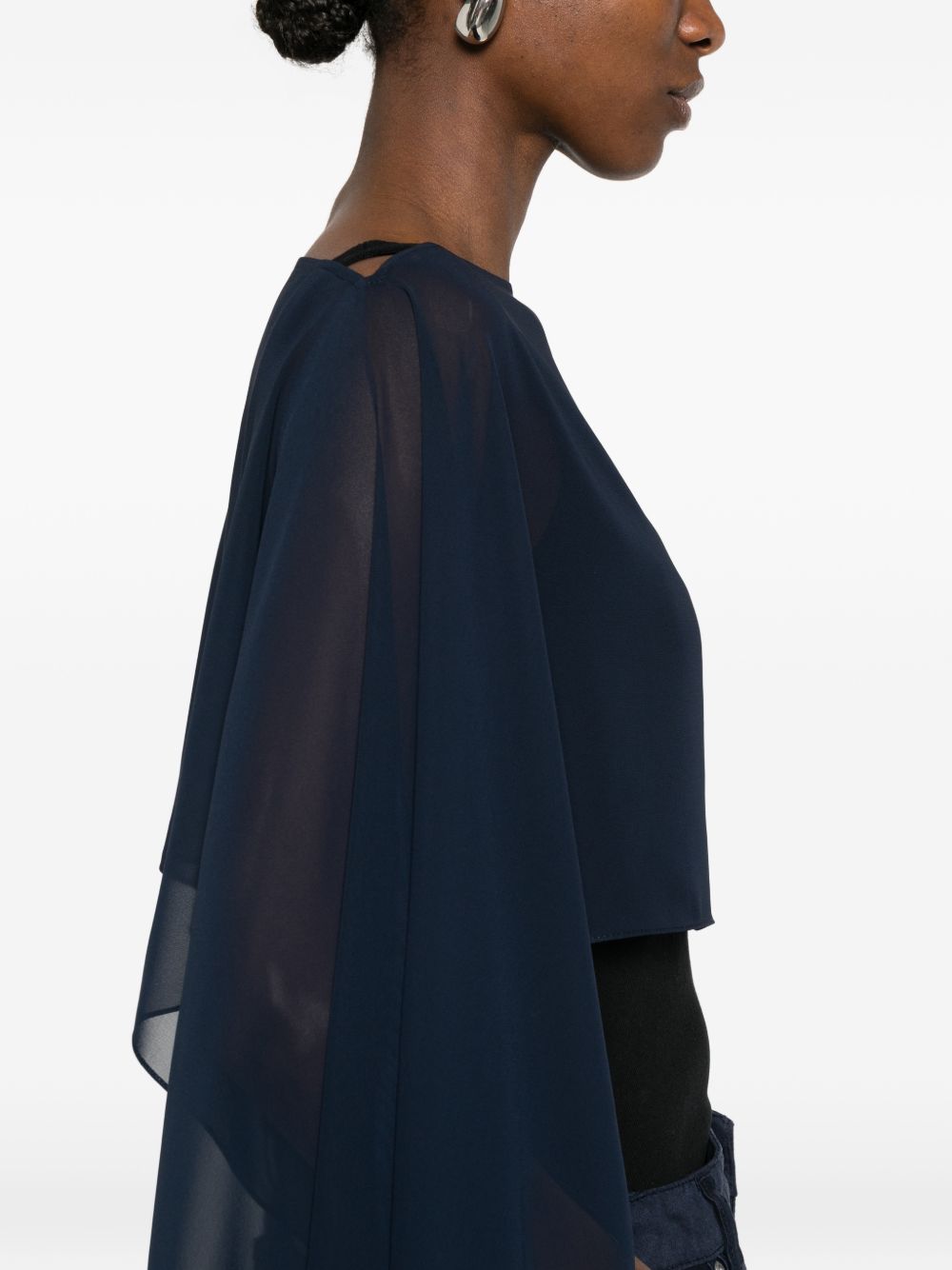 Gianluca Capannolo Scarfs Blue 26EC0480002 (gianluca capannolo / スカーフ・マフラー ) | gianluca capannolo (ジャンルカ カパンノロ)(4)