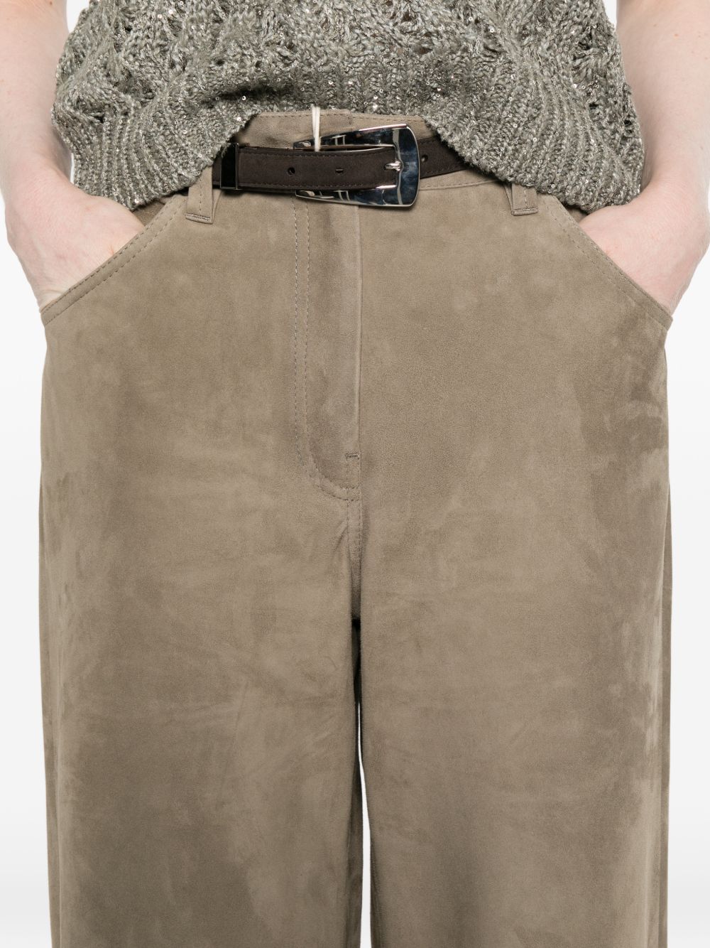 Brunello Cucinelli Trousers Brown M0CLFP9187C8850 (Brunello Cucinelli / パンツ ) | Brunello Cucinelli (ブルネロ・クチネリ)(3)