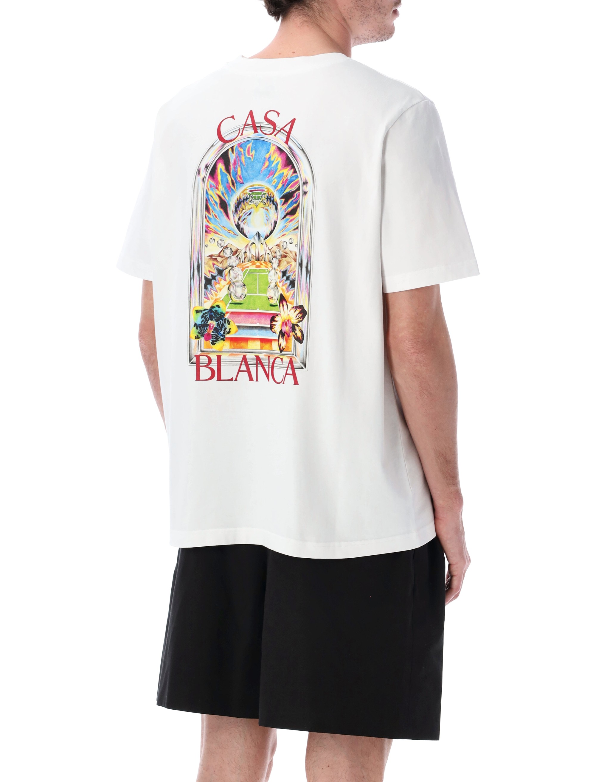 Casablanca T-shirts and Polos White MSS26JTS0011515 (Casablanca / Tシャツ・カットソー ) | Casablanca (カサブランカ)(1)