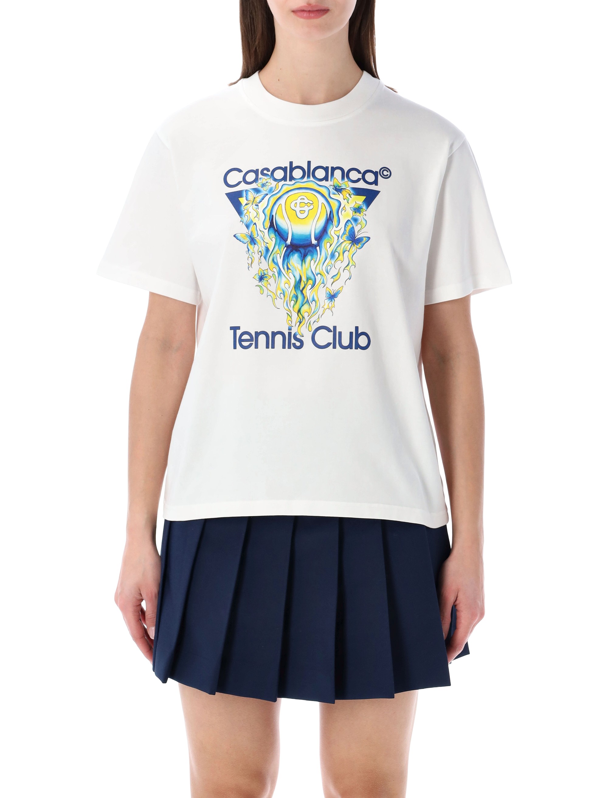 Casablanca T-shirts and Polos White WSP26JTS04602 (Casablanca / Tシャツ・カットソー ) | Casablanca (カサブランカ)