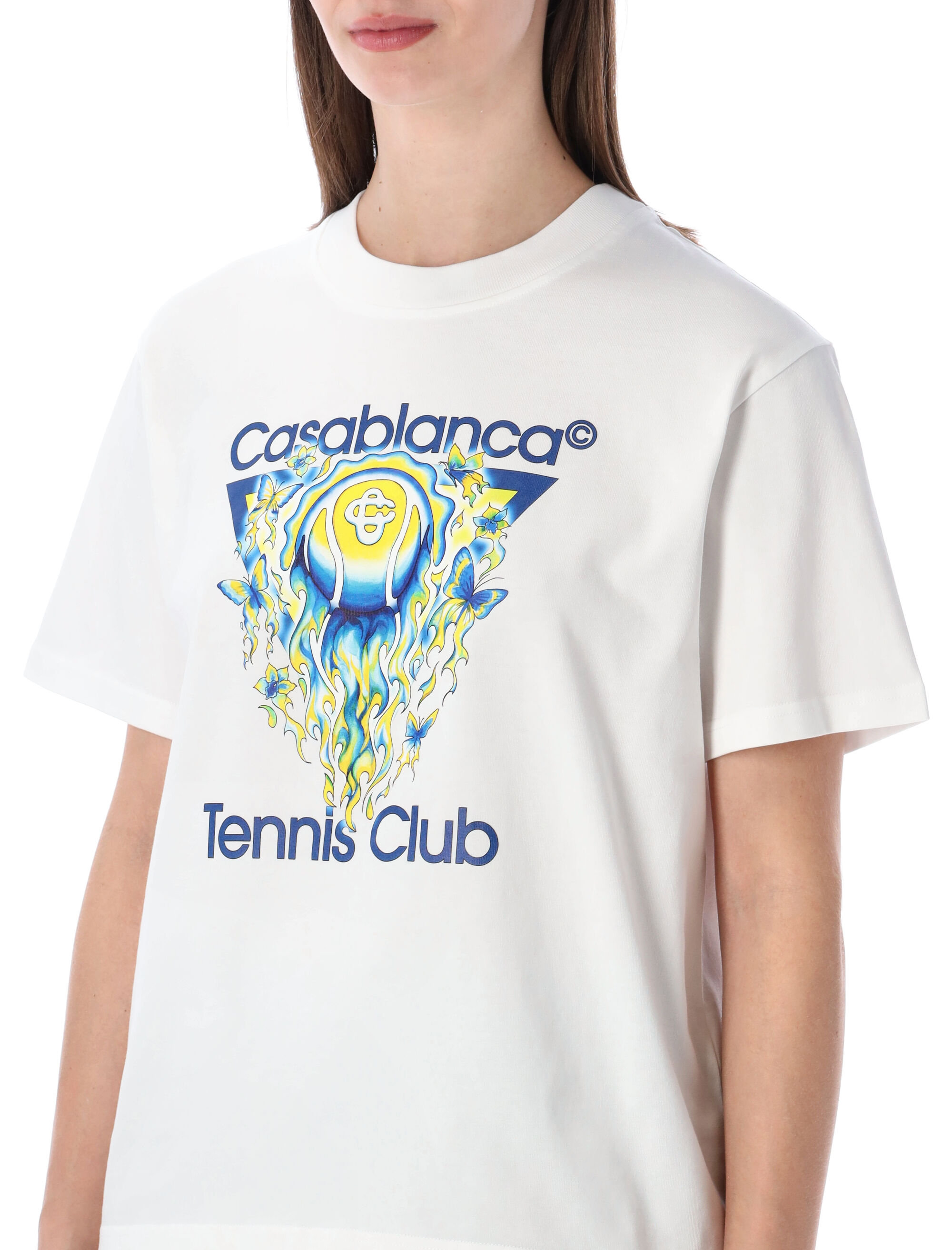 Casablanca T-shirts and Polos White WSP26JTS04602 (Casablanca / Tシャツ・カットソー ) | Casablanca (カサブランカ)(2)