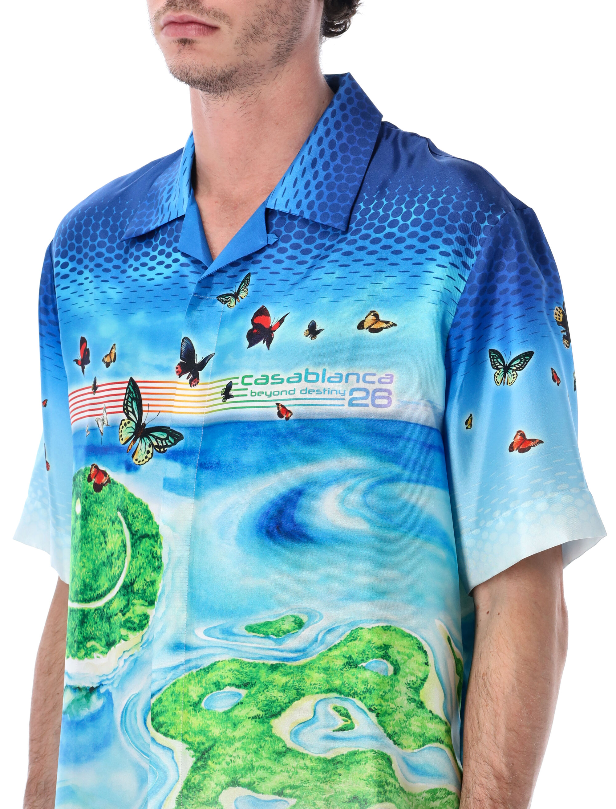 Casablanca T-shirts and Polos MSP26SH0030202 (Casablanca / シャツ・ブラウス ) | Casablanca (カサブランカ)(2)