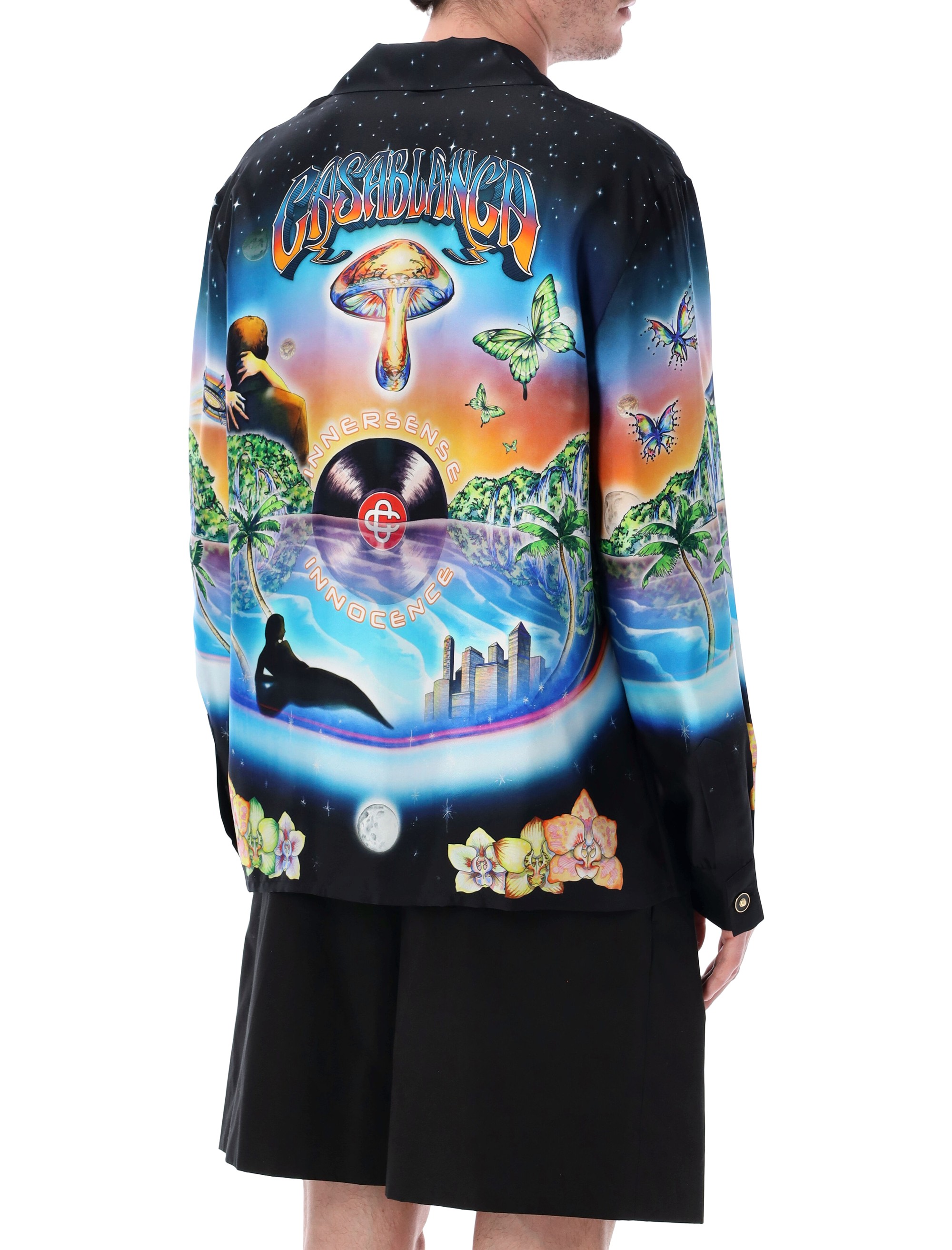 Casablanca T-shirts and Polos Black MSS26SH0060404 (Casablanca / シャツ・ブラウス ) | Casablanca (カサブランカ)(1)