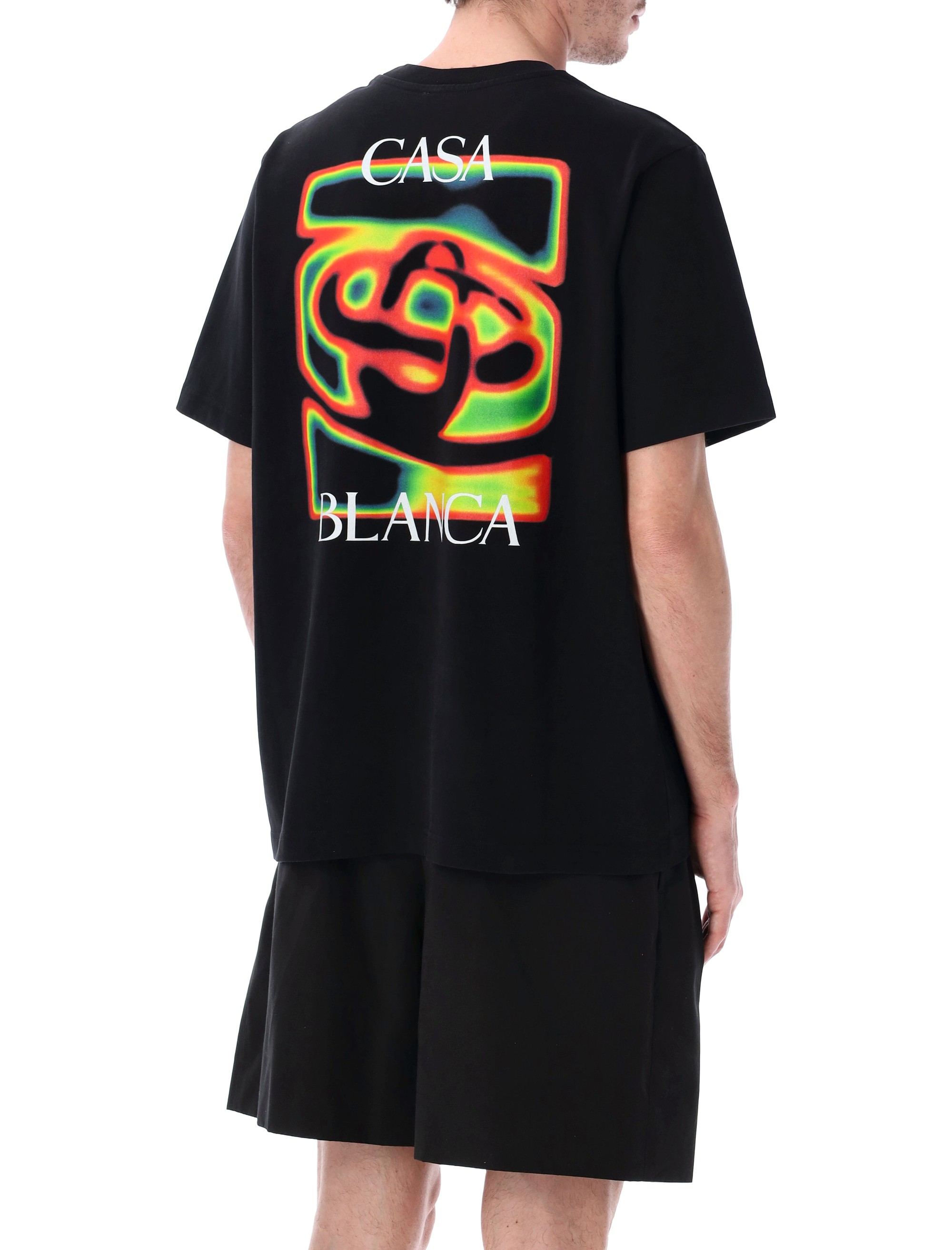 Casablanca T-shirts and Polos Black MSP26JTS0010606 (Casablanca / Tシャツ・カットソー ) | Casablanca (カサブランカ)(1)