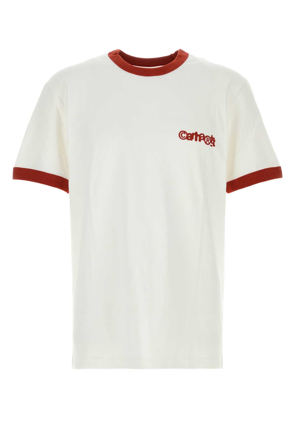 White cotton S/S Ip Ringer T-Shirt I0362673QDXX (Carhartt WIP / Tシャツ・カットソー ) | Carhartt WIP (カーハート)
