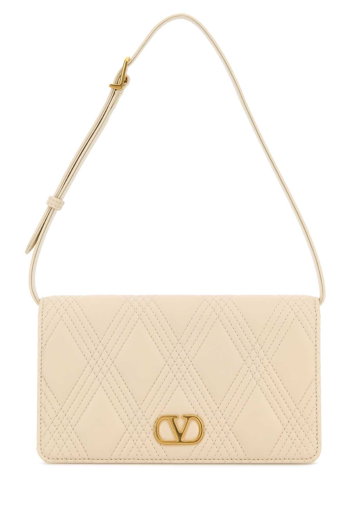 Ivory leather VLogo Signature shoulder bag 7W2P0AV2MICREN (Valentino Garavani / ハンドバッグ・ショルダーバッグ ) | Valentino Garavani (ヴァレンティノ)