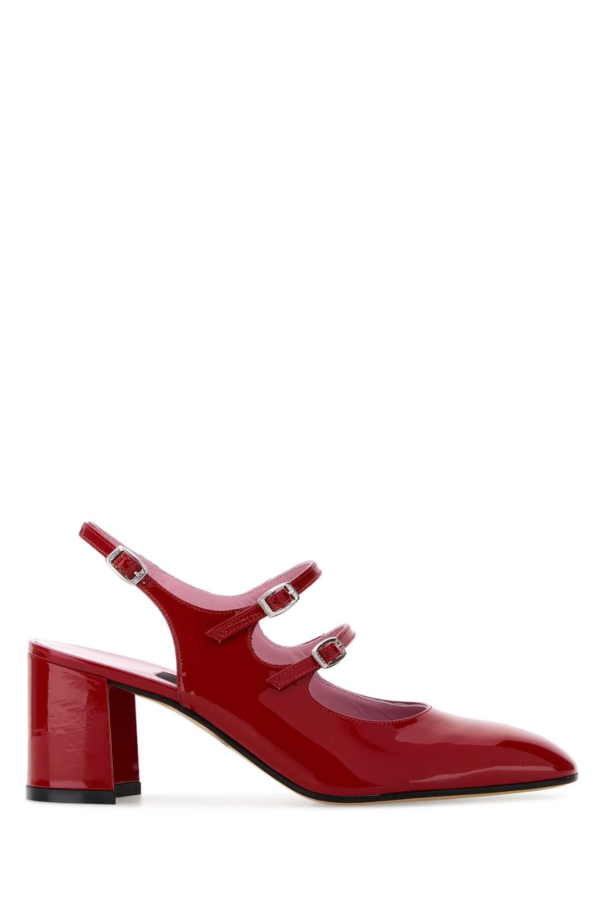 Red leather Banana pumps BANANARED (CAREL PARIS / パンプス・ハイヒール ) | CAREL PARIS (カレル パリ)