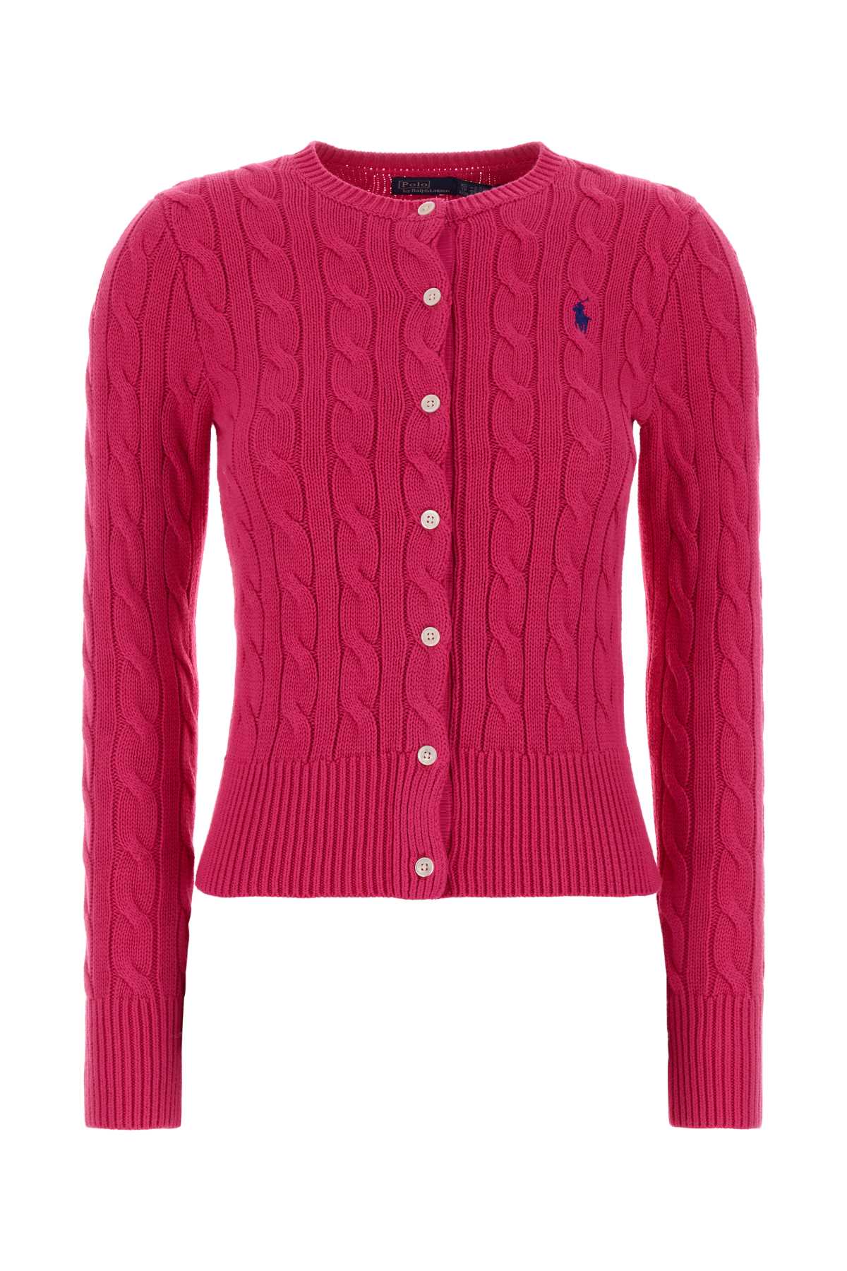 Fuchsia cotton cardigan 211971868509 (Polo Ralph Lauren / ニット・セーター・カーディガン ) | Polo Ralph Lauren (ポロ ラルフ ローレン)